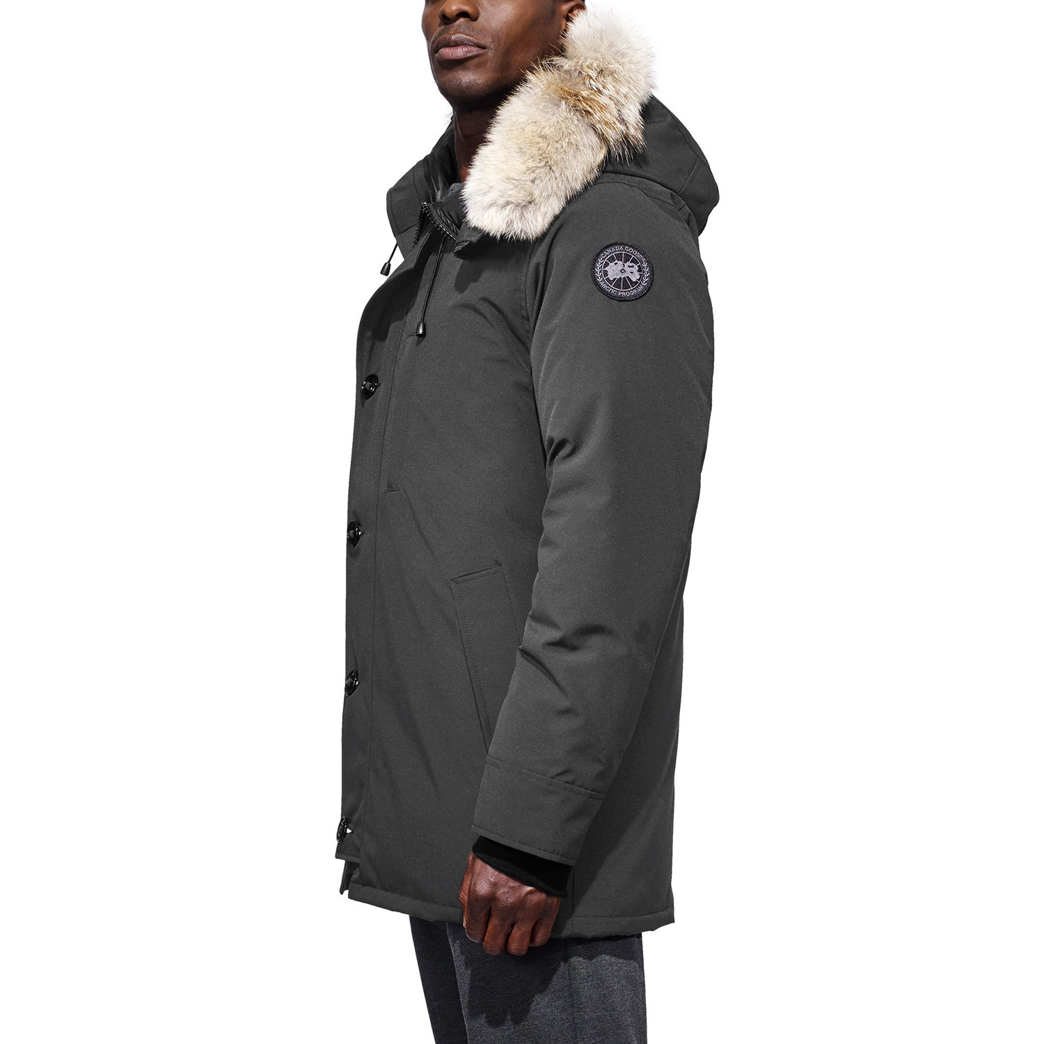 Canada Goose Chateau Black Label With Fur Parka - Men