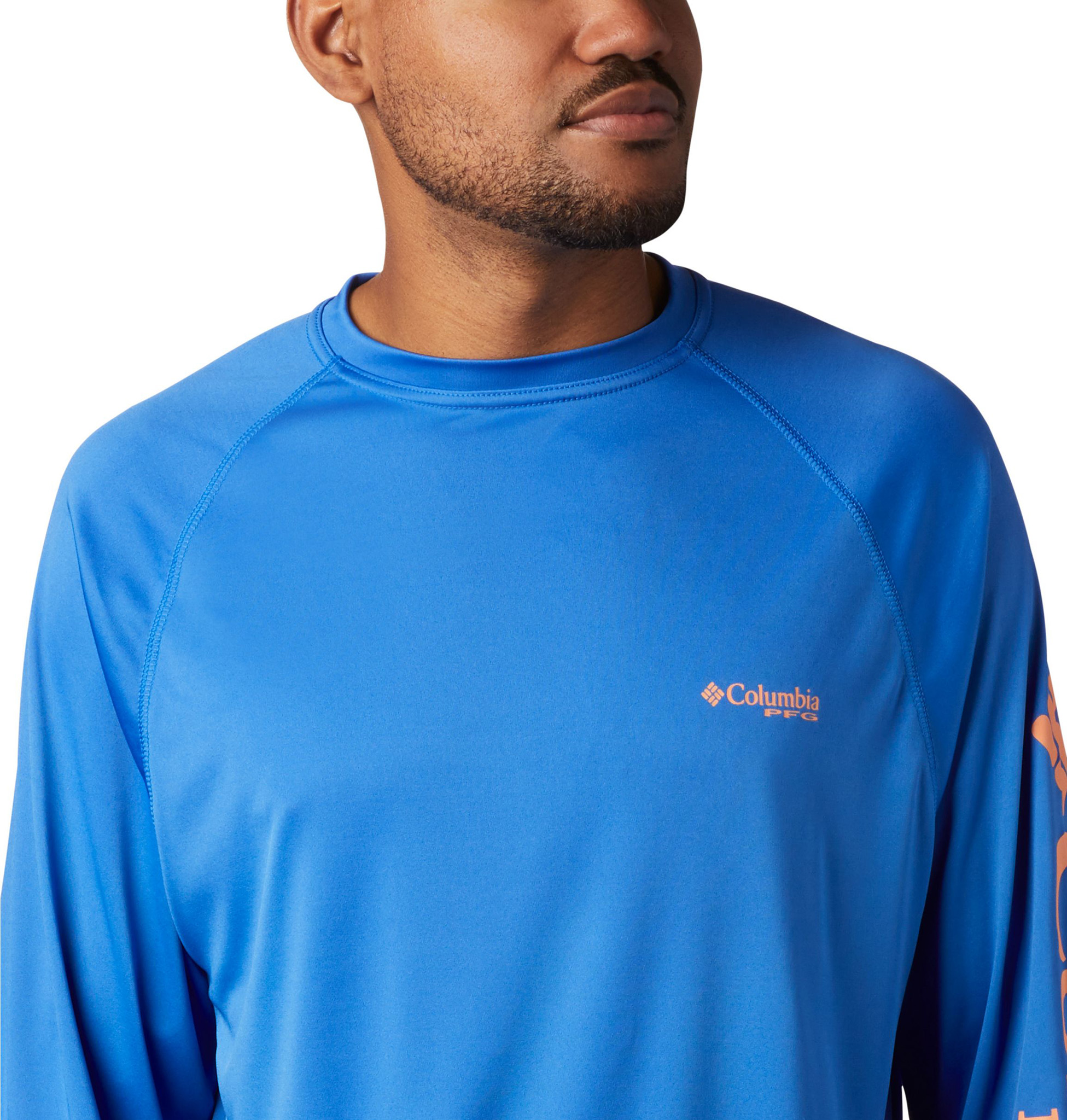 Chemise De Pêche Columbia Terminal Tackle Homme - Manches Longues Noire Taille L - UV Protection