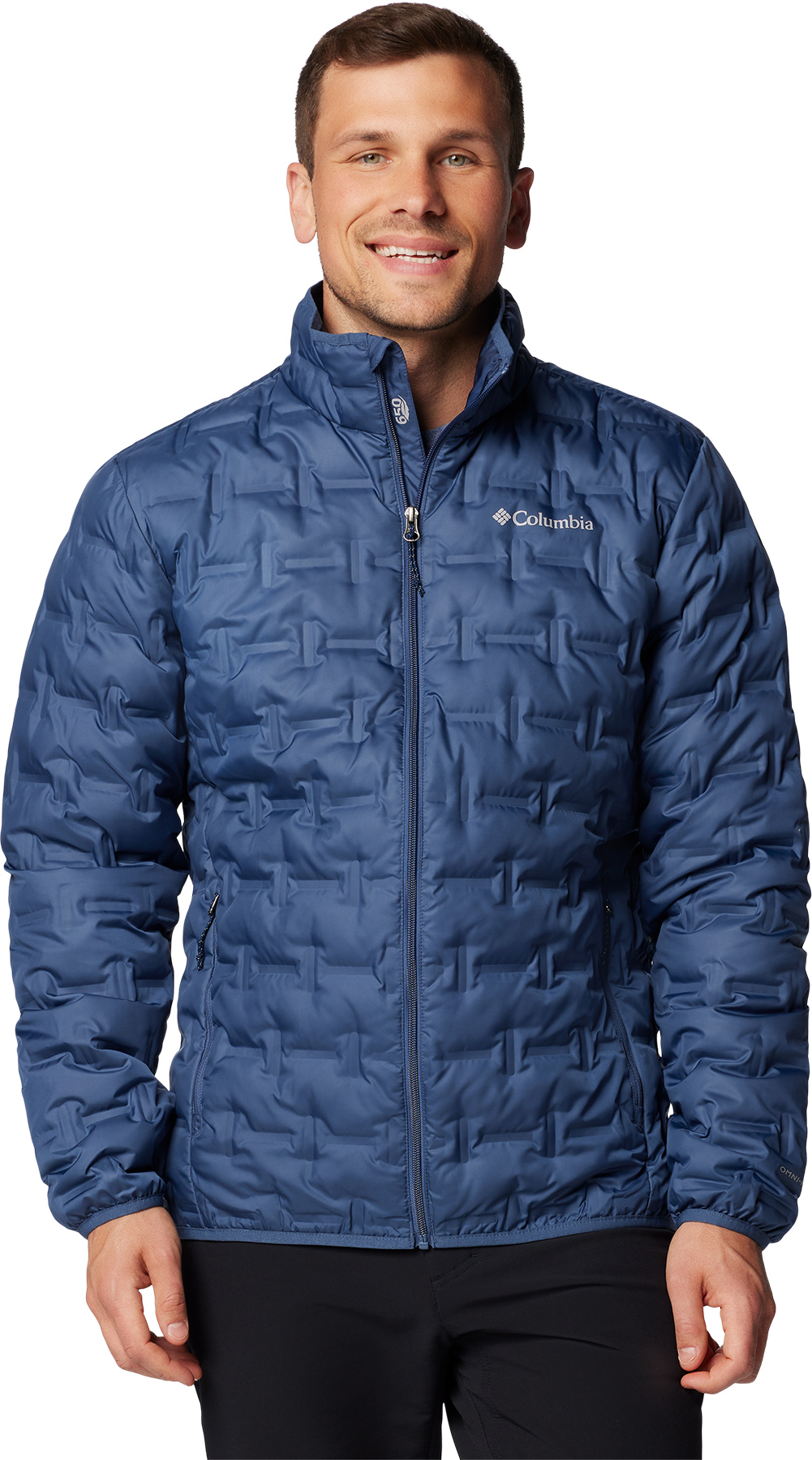 Columbia Men's Delta Ridge Down Hooded Jacket | U.S. Patriot Columbia Men's Delta Ridge Down Hooded Jacket | U.S. Patriot