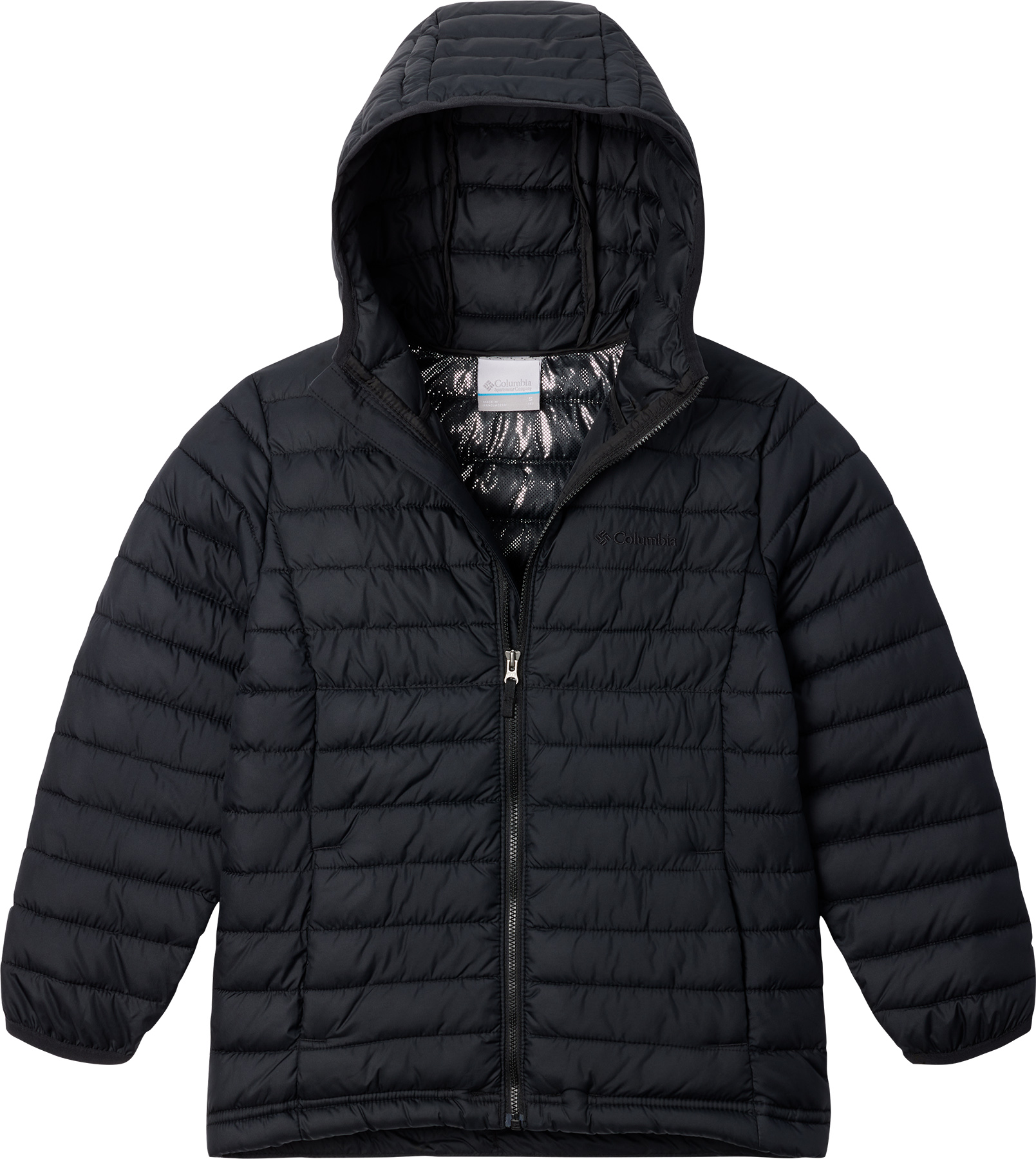 れ*ん様 『希少』Columbia hooded puffer jacket b col-2090021_black.jpg
