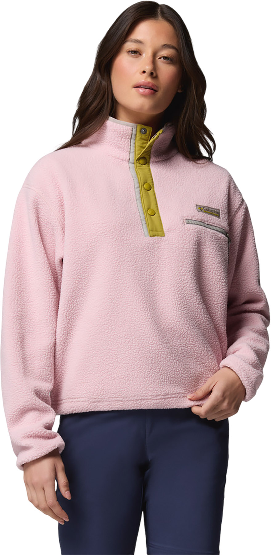 Columbia Helvetia II Cropped Half Snap Fleece Pullover - Women's