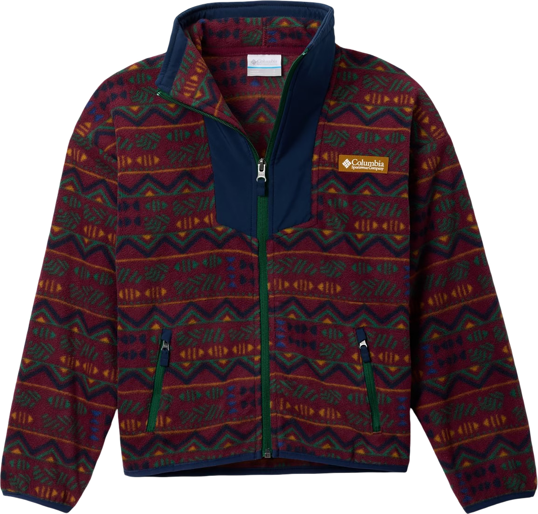 Veste polaire enfant Sequoia Grove Printed Full Zip Flee Beige