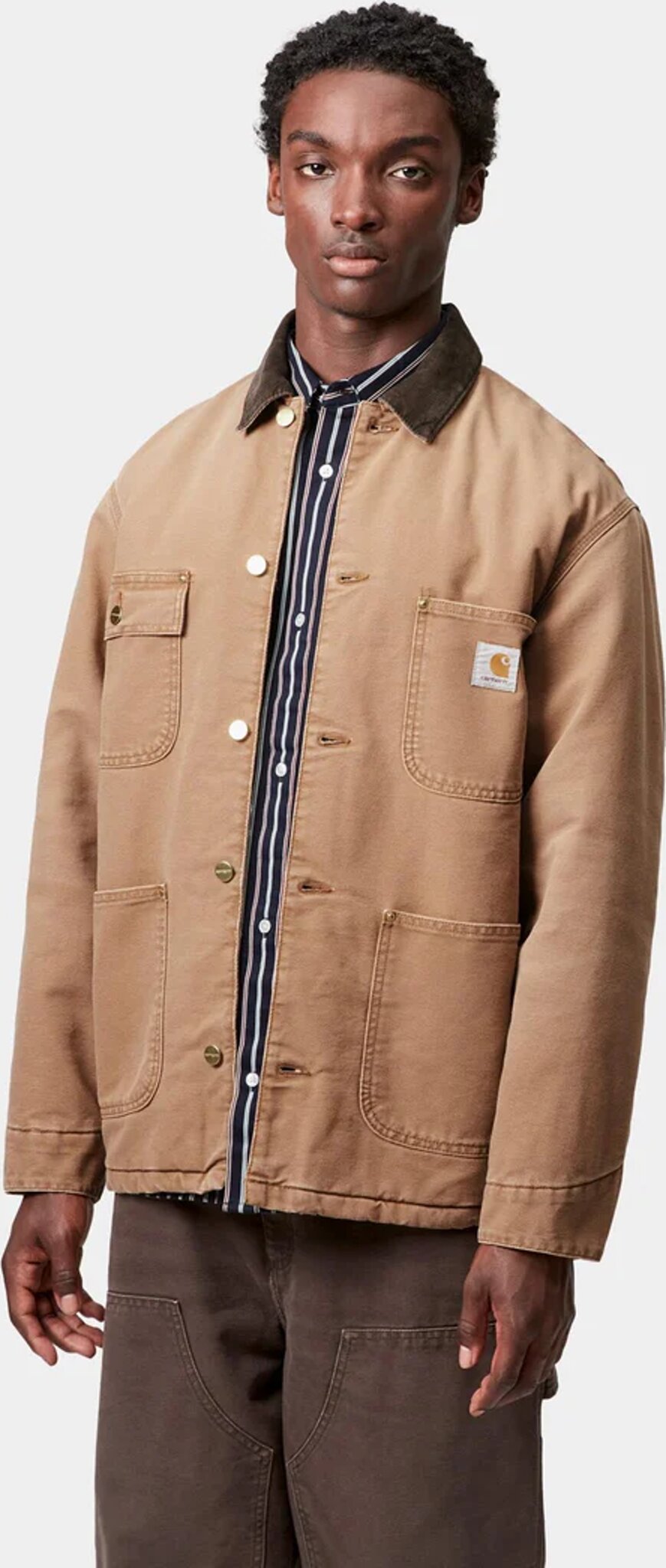 ジャケット・アウター CARHARTT WIP OG CHORE COAT crt-i035613__front-hamilton-