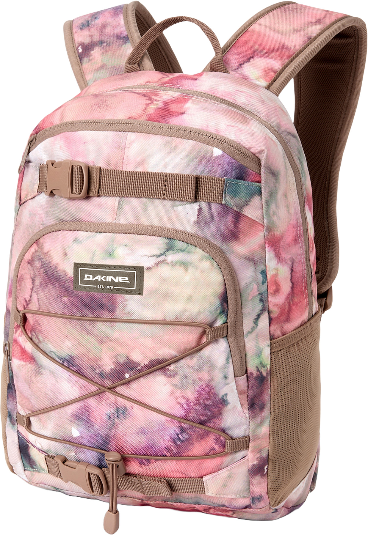 Dakine Charcoal and Pink Everyday Backpack Renovation Hybrid Backpack 21L - Withered Rose – Dakine main image 3
