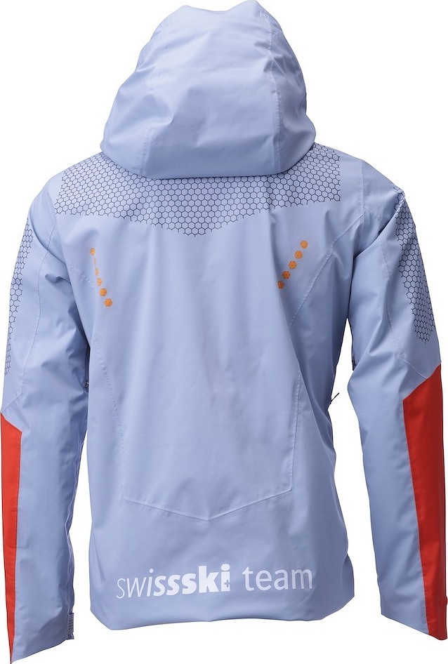 ミドラージャケット team ski swiss DESCENTE Descente Black SUI - Jacket Down S.I.O Team Swiss Mens スキー