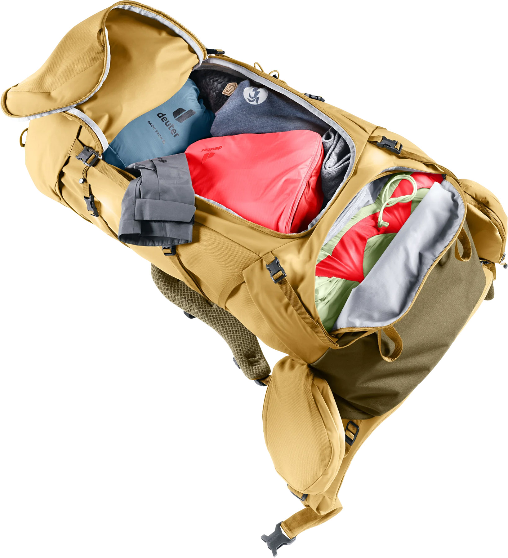 バッグ deuter AIRCONTACT CORE 55+10 SL Deuter Aircontact Core 55+10 SL Backpacking Pack - Women's