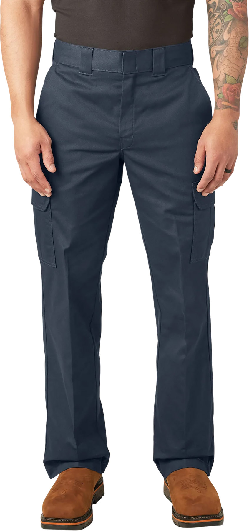 Relaxed Fit Cargo Work Pants - Men's