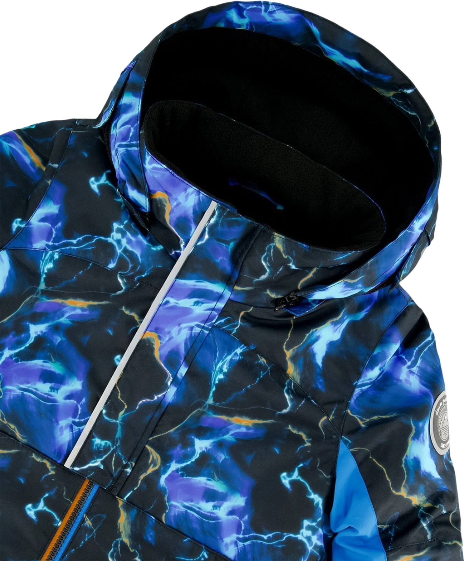 Deux par Deux Printed with Zipped Pockets Two Piece Snowsuit