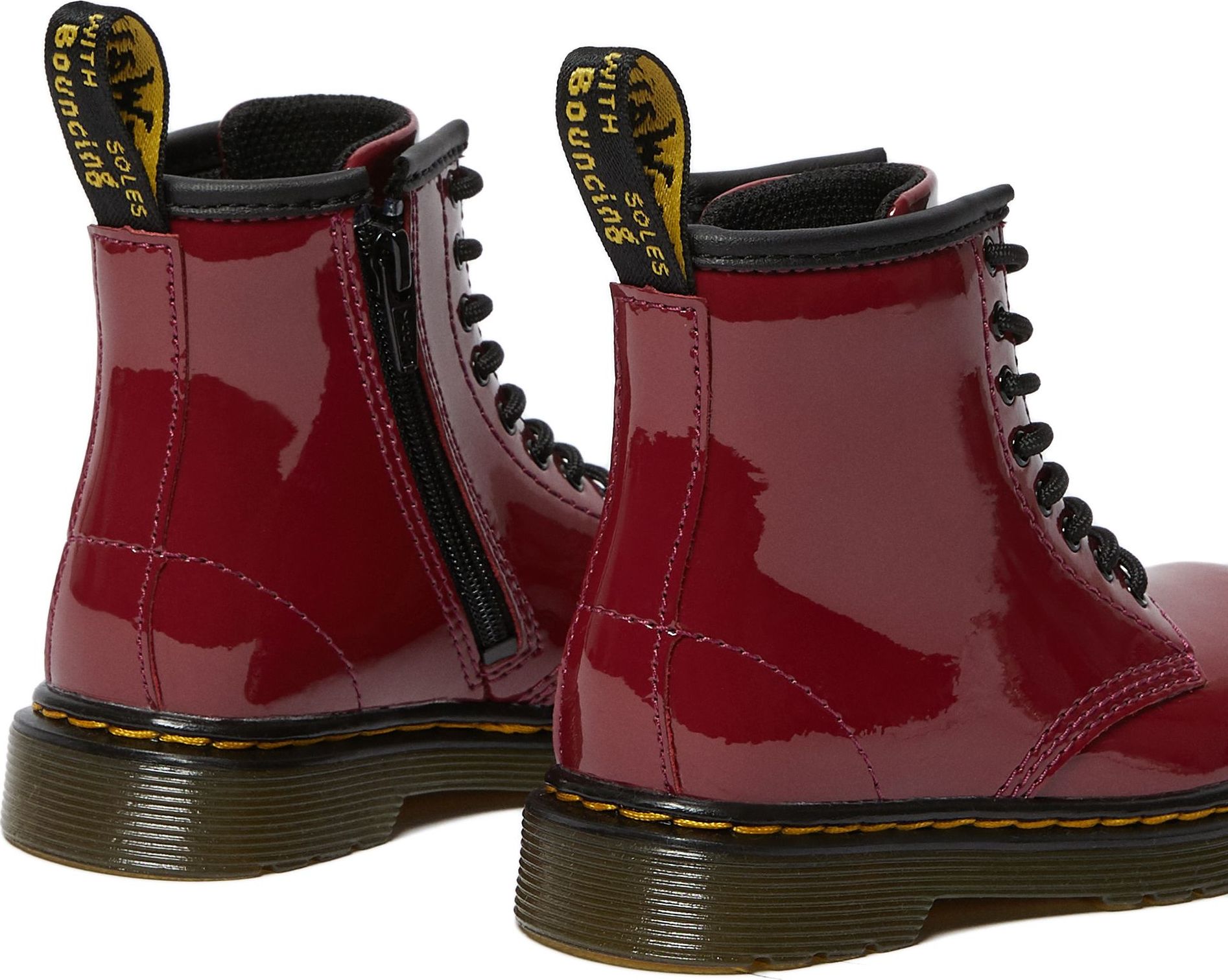 Martens 1460 Patent Leather Ankle Boots Toddler Footwear