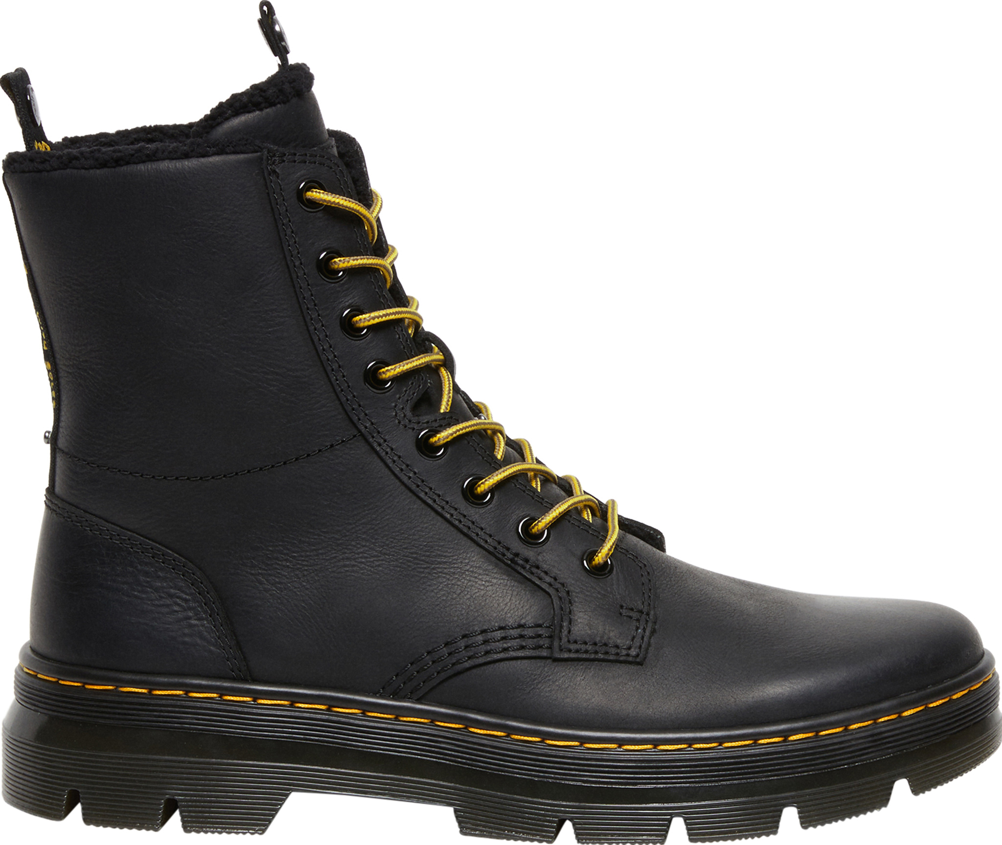 Dr. Martens Combs Leather Fold-Down Winter Boots - Unisex
