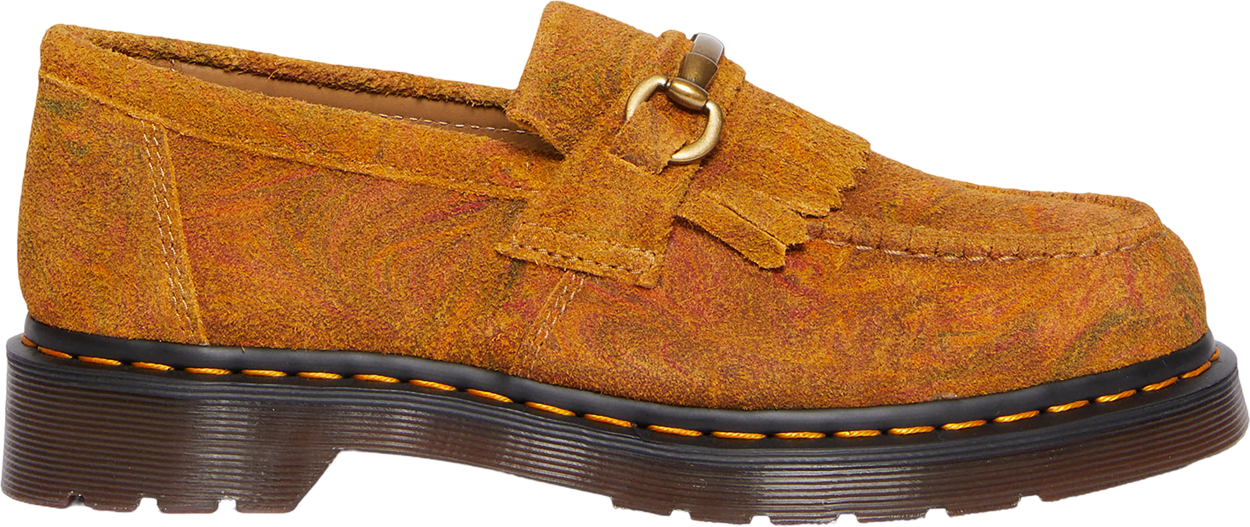 Adrian Snaffle Marbled Suede Loafers - Unisex