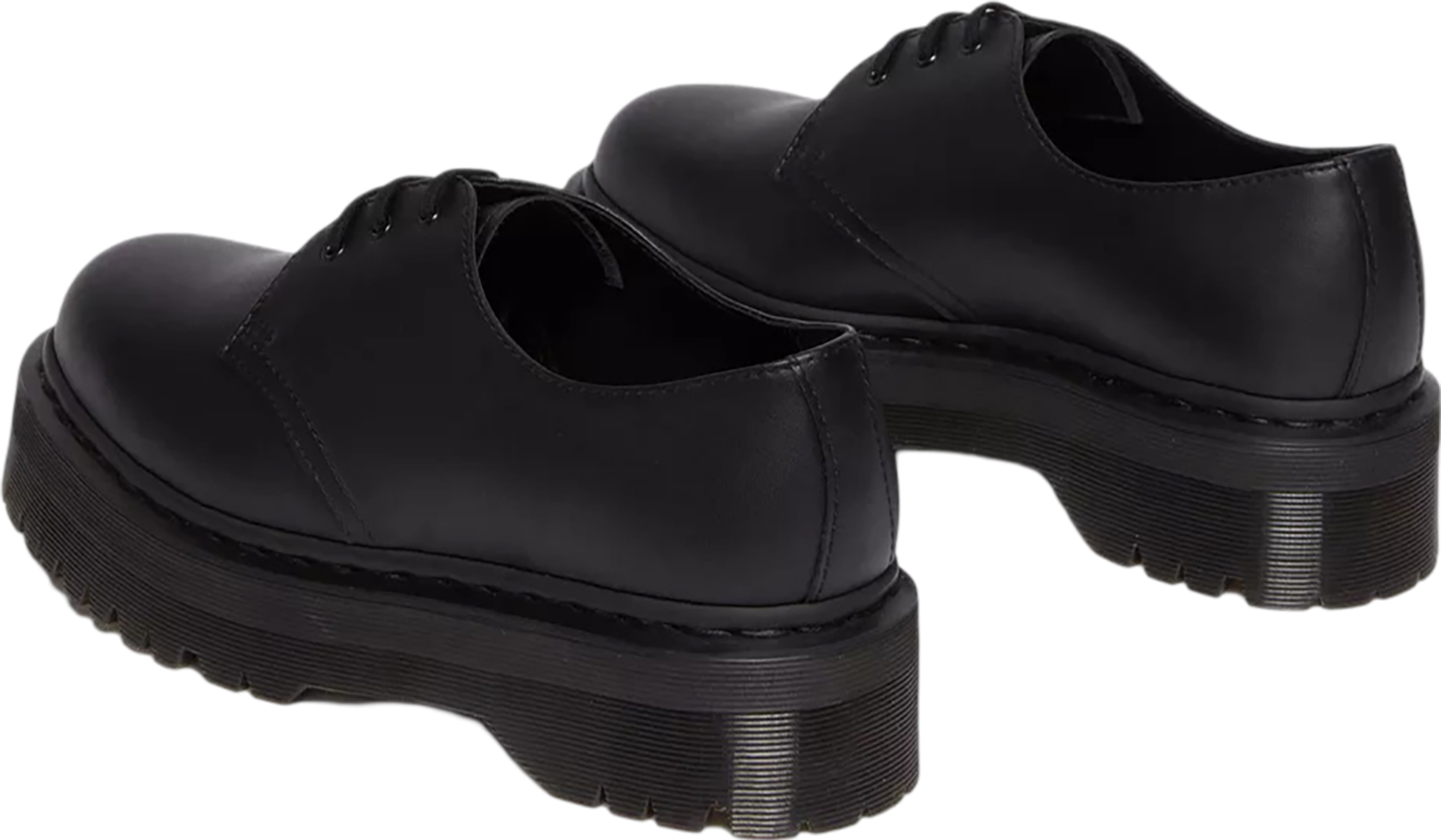 Dr. Martens 1461 Felix Quad Mono Vegan Platform Shoes - Unisex