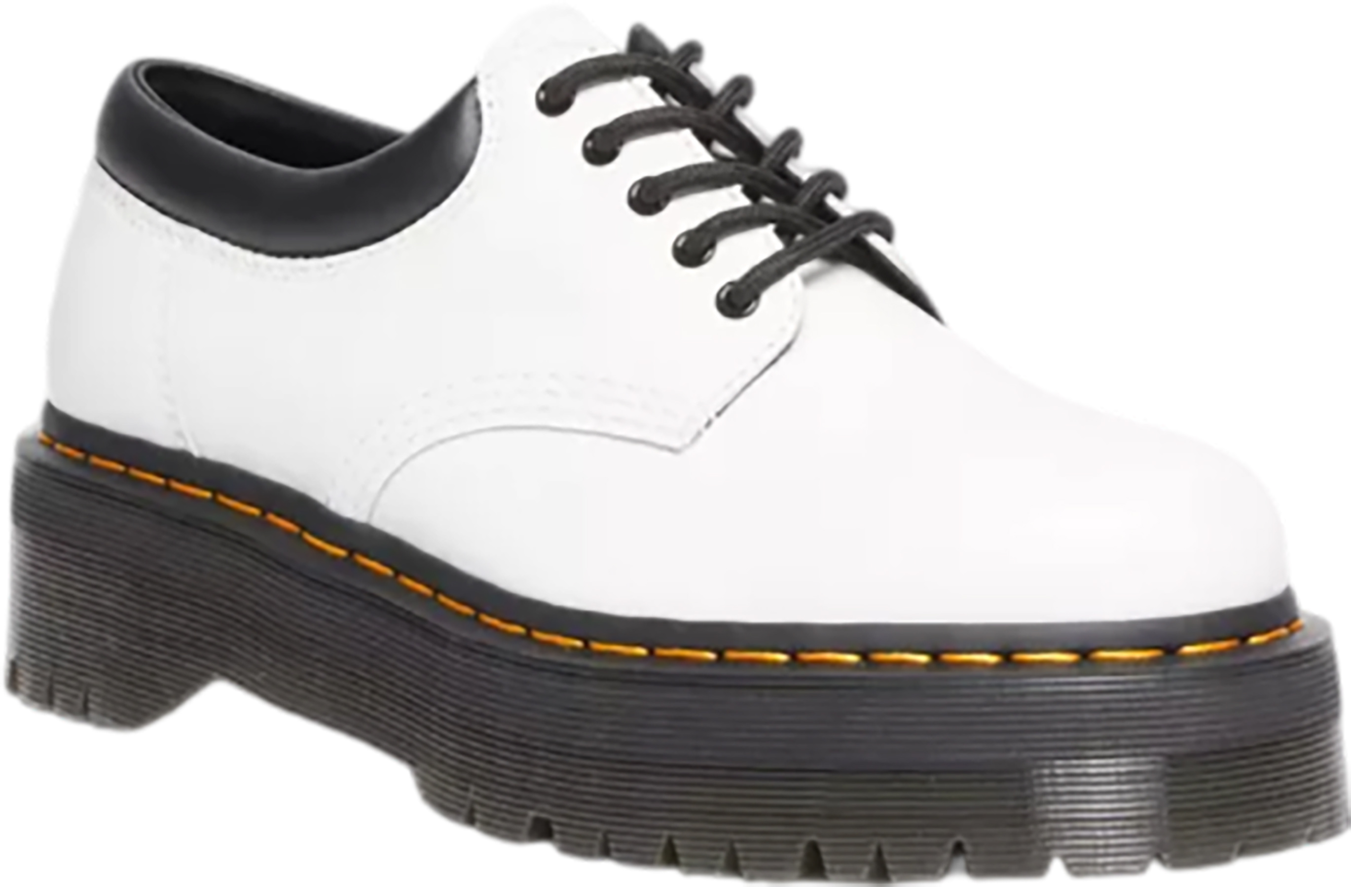Martens 8053 Leather Platform Casual Shoes Unisex Women