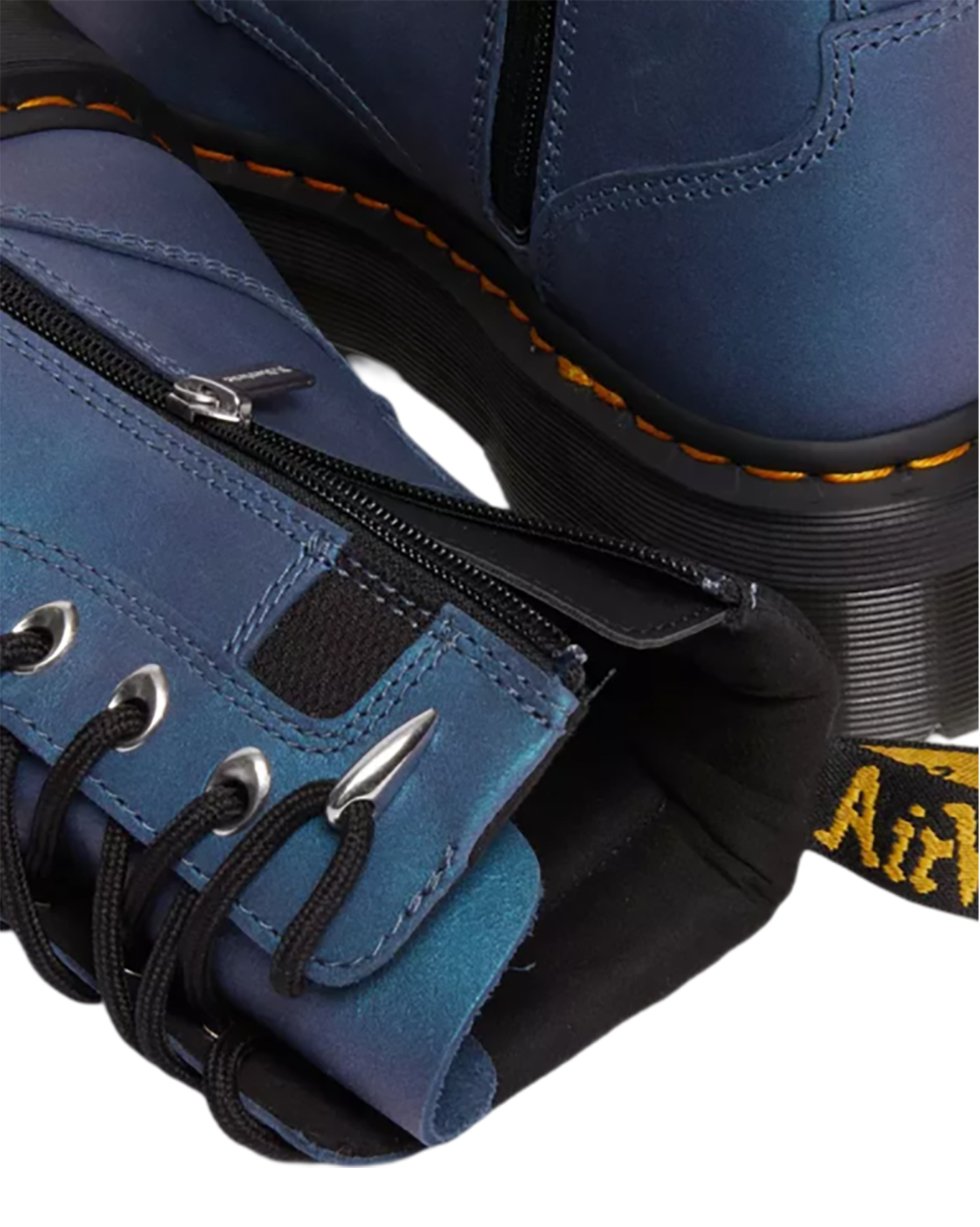 Dr. Martens Jadon II Hardware Pull Up Leather Platform Boots