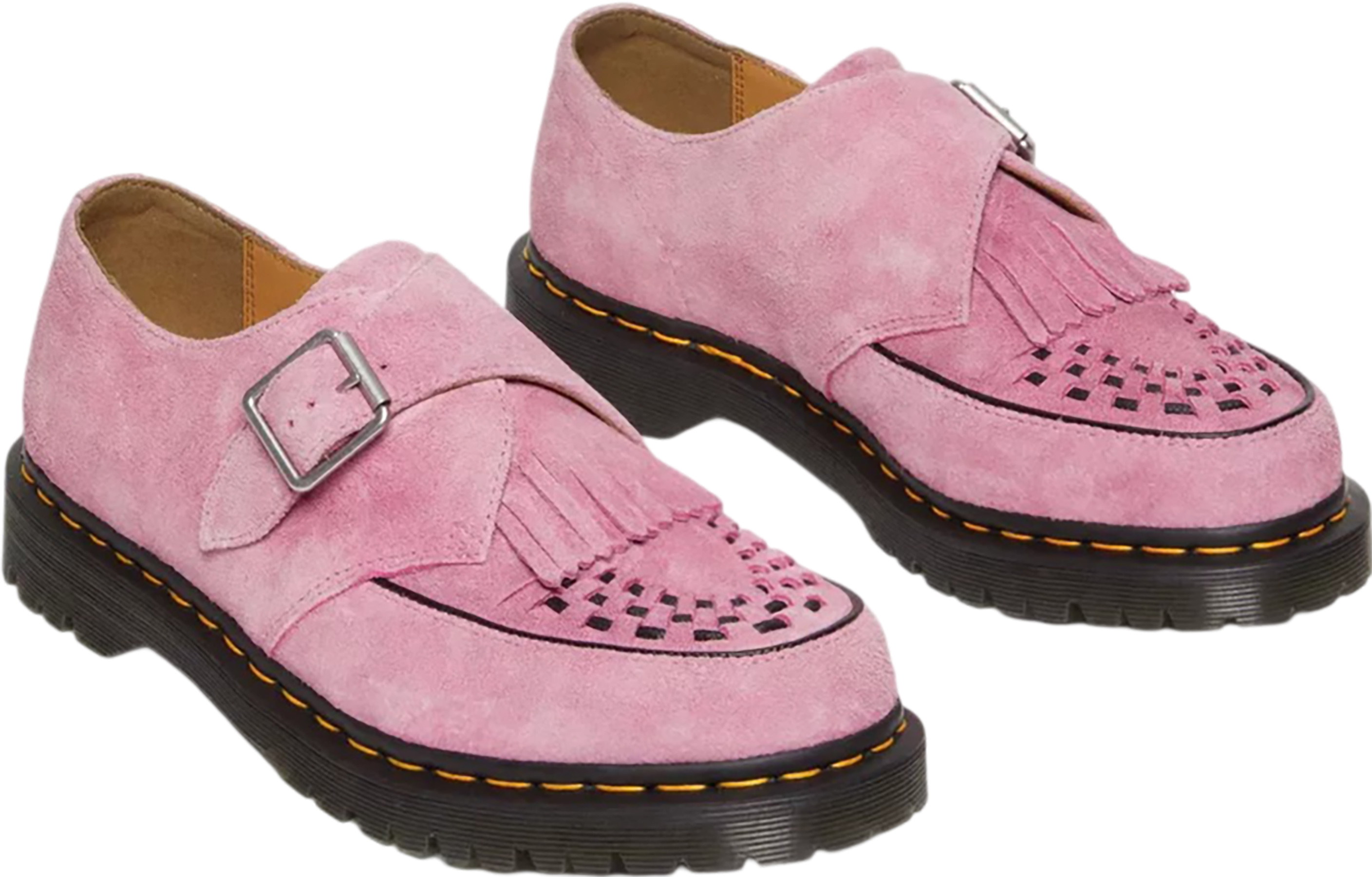 Dr. Martens Ramsey Suede Kiltie Buckle Creepers Shoes - Unisex
