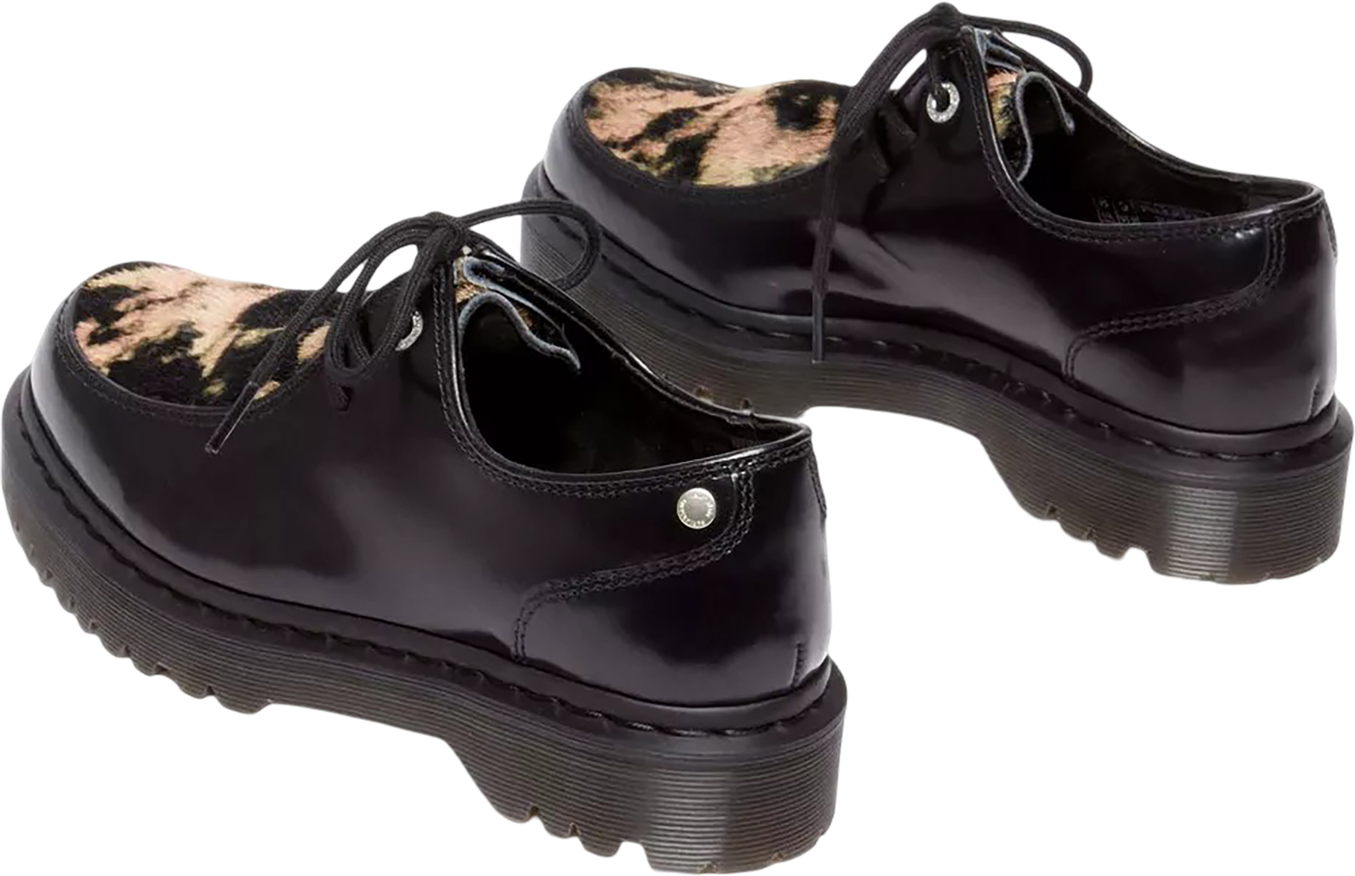 Dr.Martens Zeffir ローファー Zeffir 3i Bex Buttero Hair On Shoes in Black | Dr. Martens
