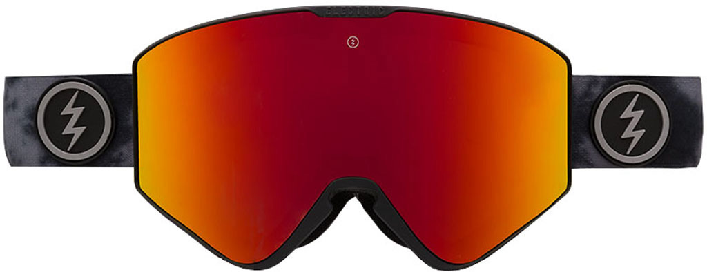 Electric Kleveland II Goggle - Black Acid - Red Chrome Lens