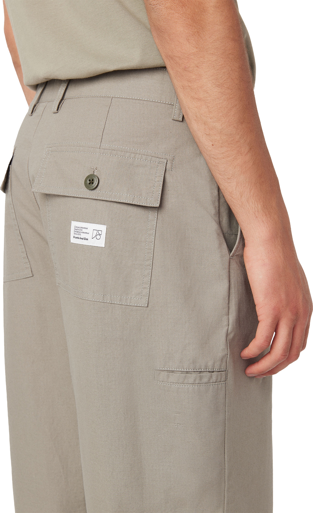 Frank And Oak Theo Baggy Ripstop Pants - Men's | Altitude Sports