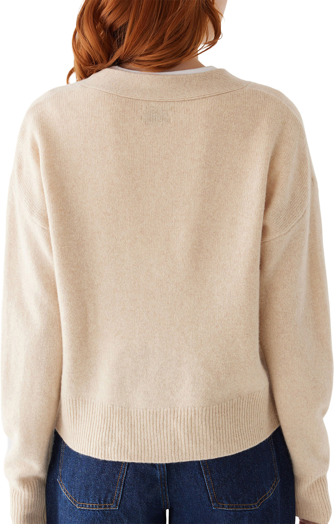 argue ALPACA YAK WOOL CLASSIC KNIT ベージュ LEMAIRE Oversized ribbed alpaca and yak hair-blend cardigan | NET