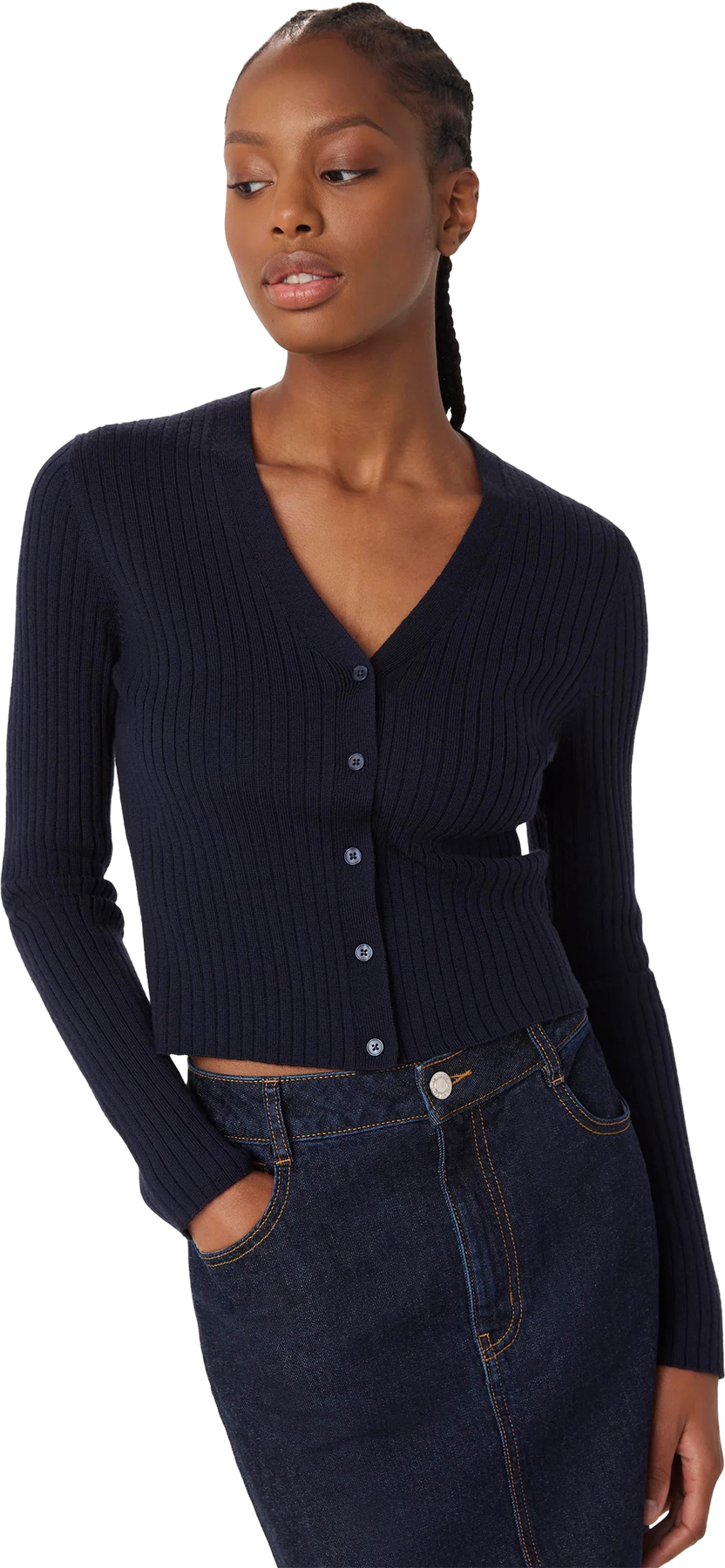 Frank And Oak Merino V-Neck Cardigan - Women's | Altitude Sports