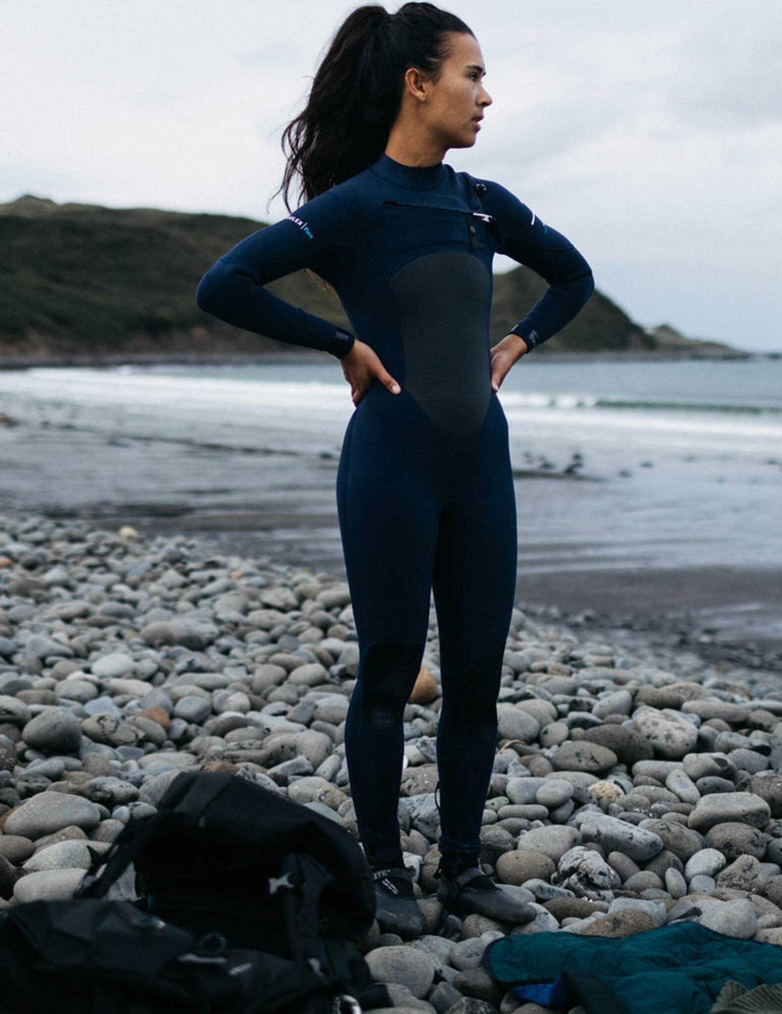 Finisterre Nieuwland 4.5/3.5mm Yulex Chest Zip Wetsuit - Women's