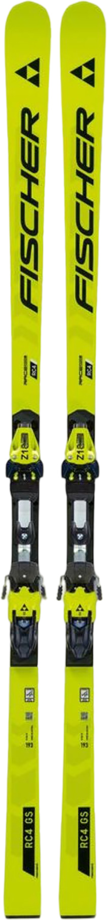 Fischer RC4 Worldcup GS M-Plate Skis - Men's | Altitude Sports