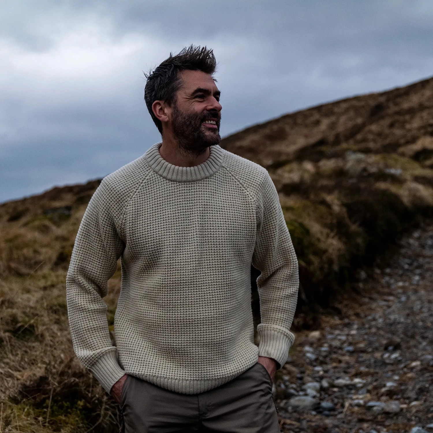 m*n様 stein OVERSIZE WAFFLE KNIT st.540 Fjällräven Övik Waffle Knit Sweater - Men's | Altitude Sports