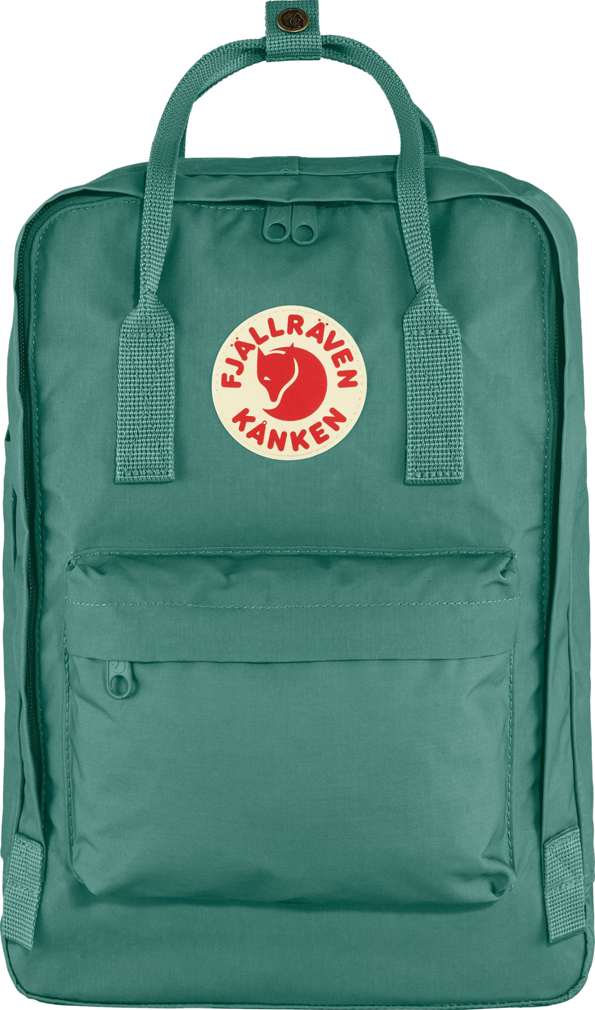 fjällräven kanken laptop 15 forest green 15'' Frost There is a front zipper compartment and two side pockets Kanken Laptop 13 Forest Green