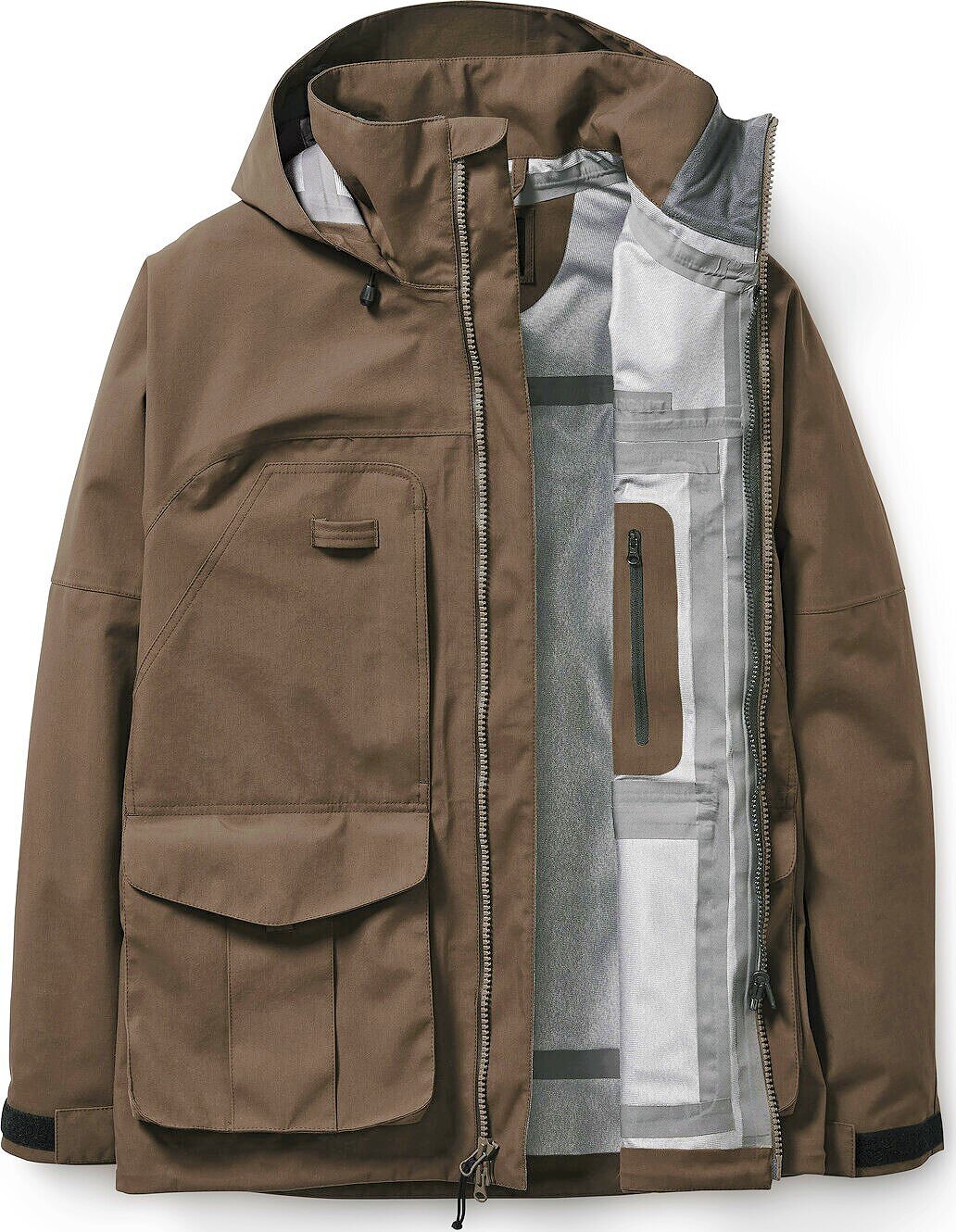 【Filson】3-LAYER FIELD JACKET fls-20067678__open-brown.jpg