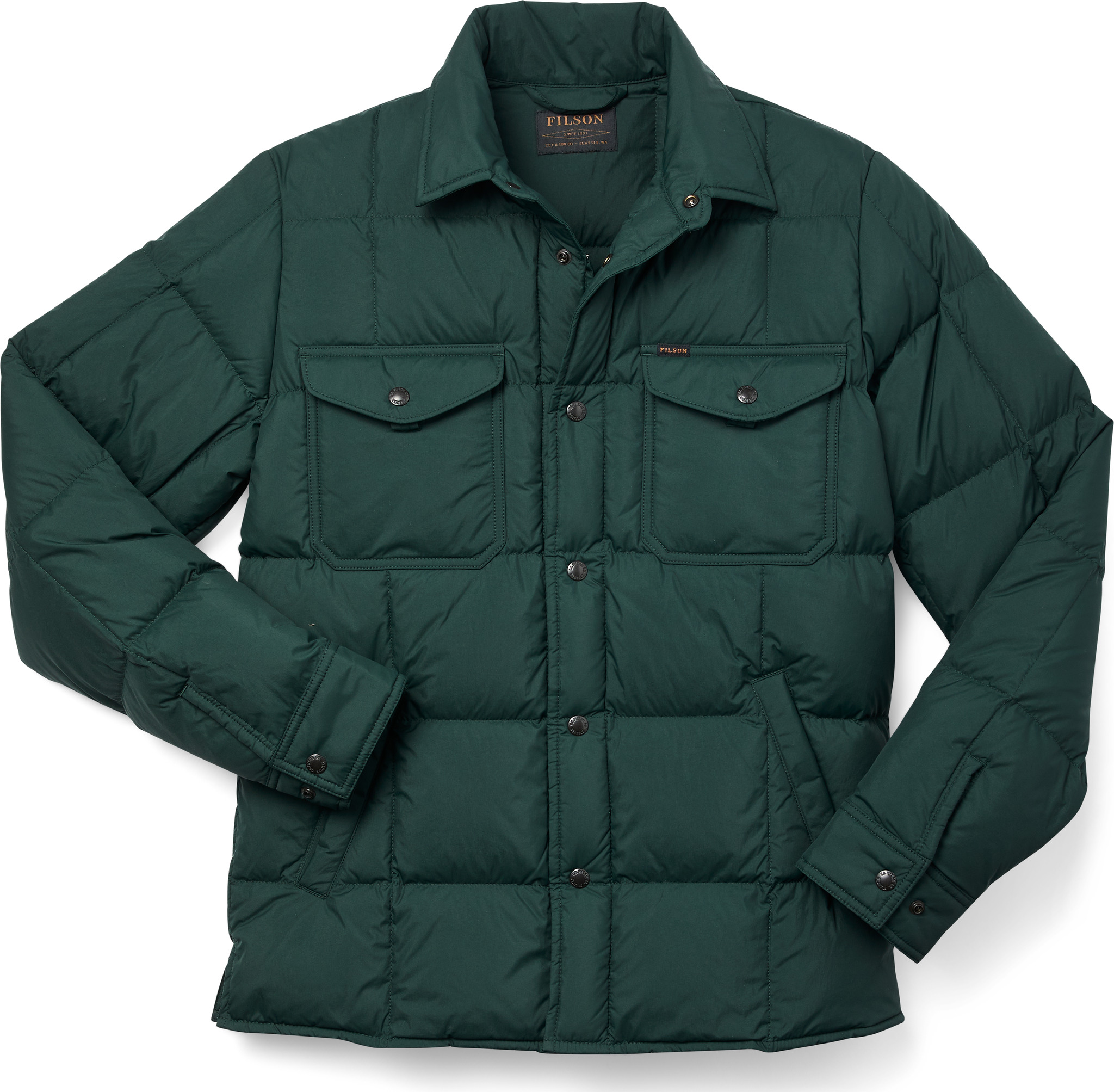 ジャケット・アウター FILSON LIGHTWEIGHT DOWN JAC-SHIRTS Filson Lightweight Down Jac-Shirt - Men's | Altitude Sports