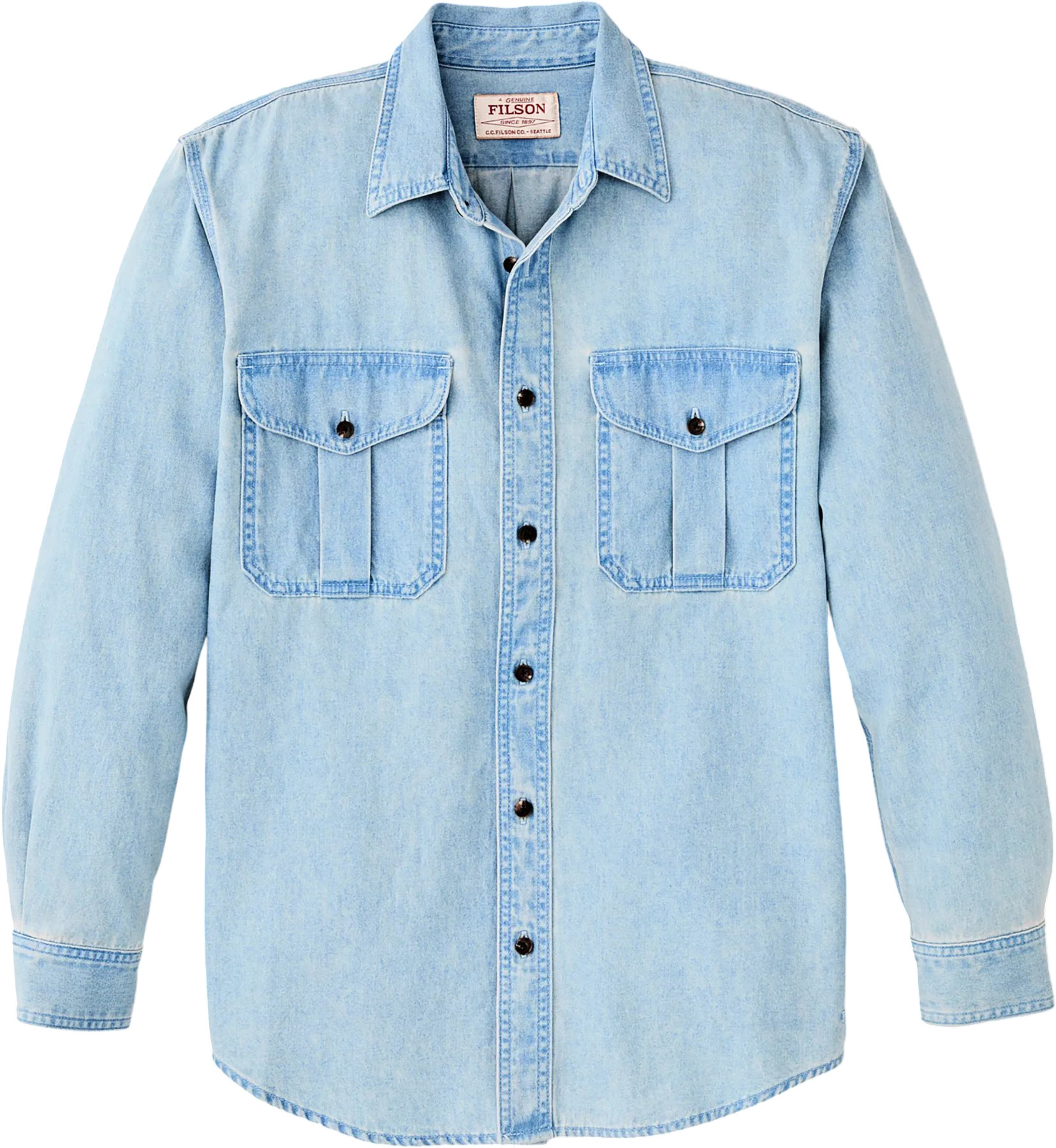 FILSON DENIM GUIDESHIRTS デニムガイドシャツ　インディゴ Filson Denim Guide Shirt - Men's | Altitude Sports