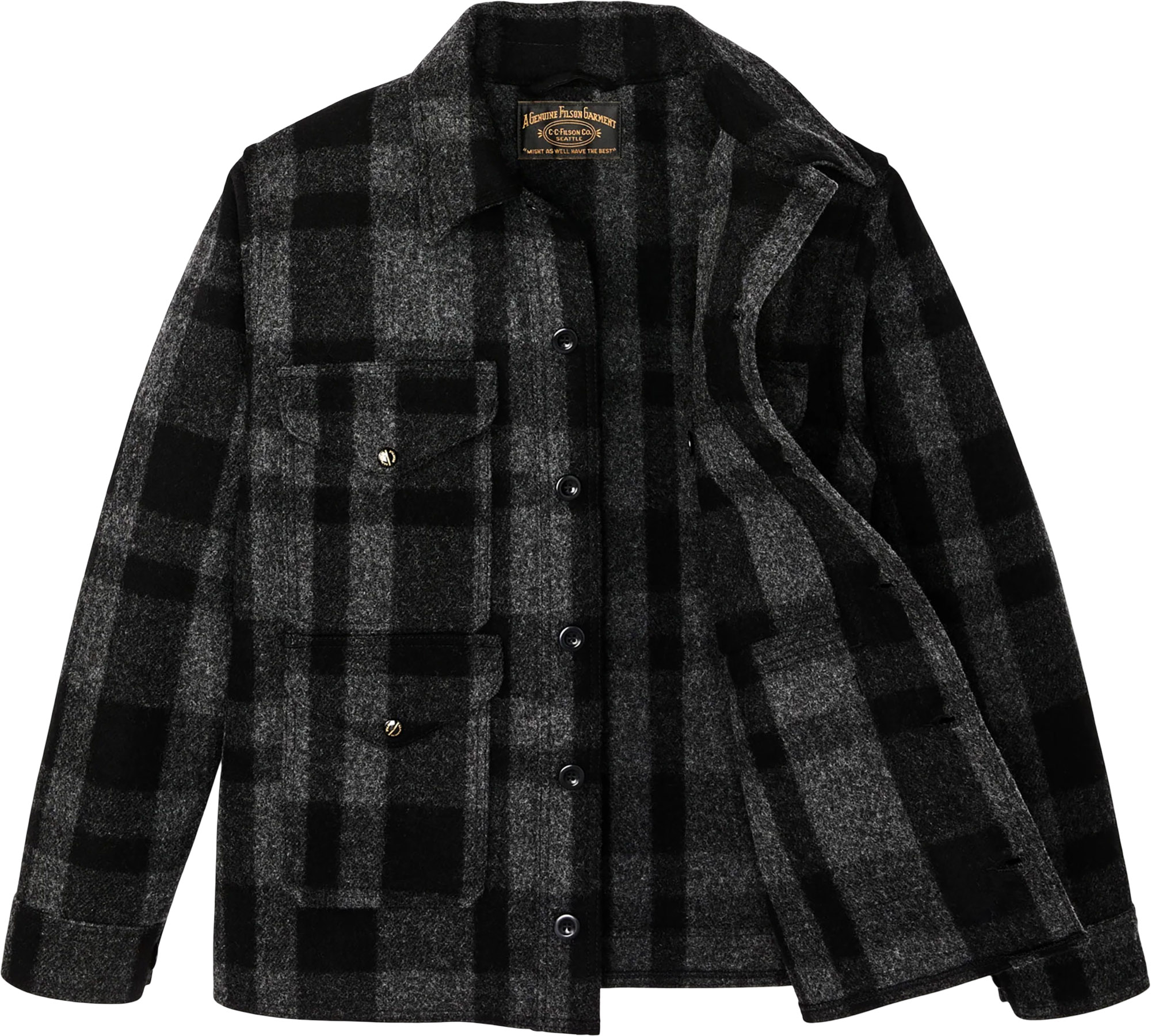Filson 1940s Mackinaw Wool Cruiser Jacket - Men's | Altitude Sports