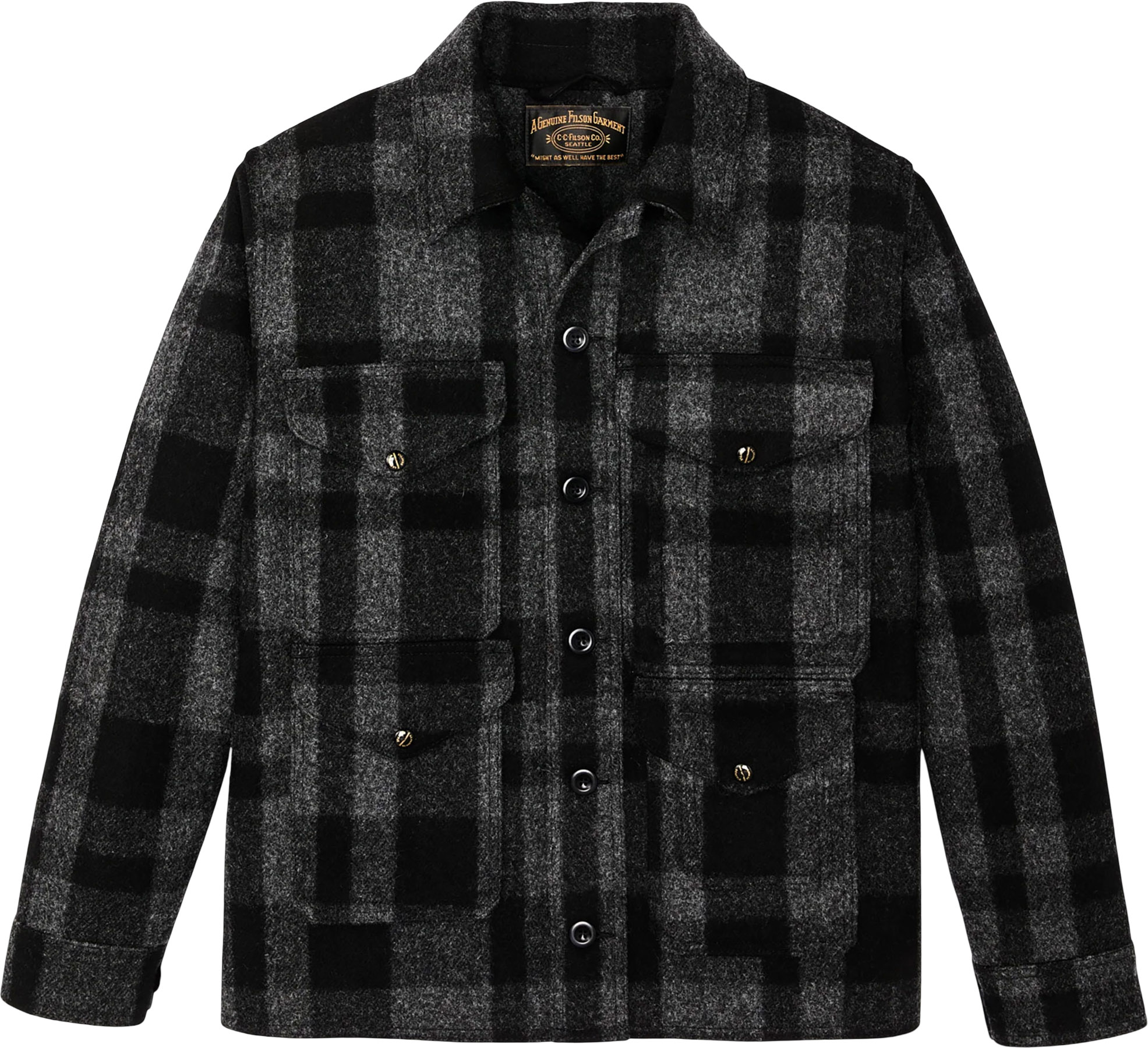 Filson 1940s Mackinaw Wool Cruiser Jacket - Men's | Altitude Sports