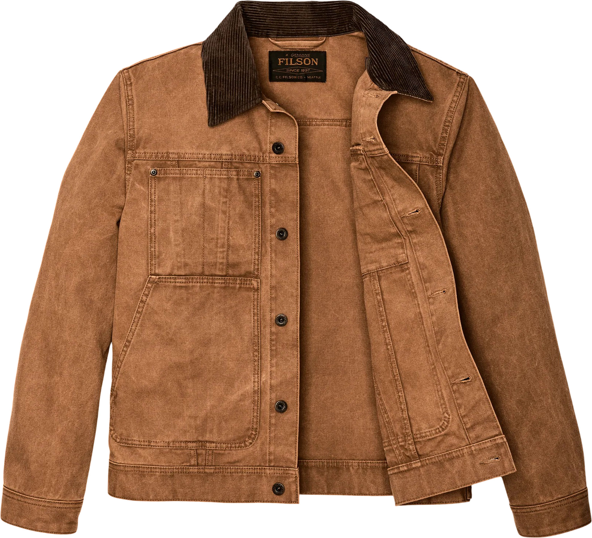 Filson Rustic Canvas Short Cruiser Jacket - Men