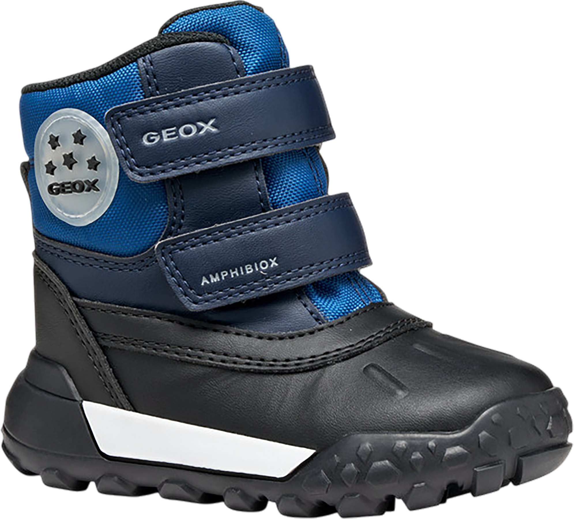 TREKKYUP ABX KLEINKIND JUNGE: Winterstiefel in Schwarz/Neongrün