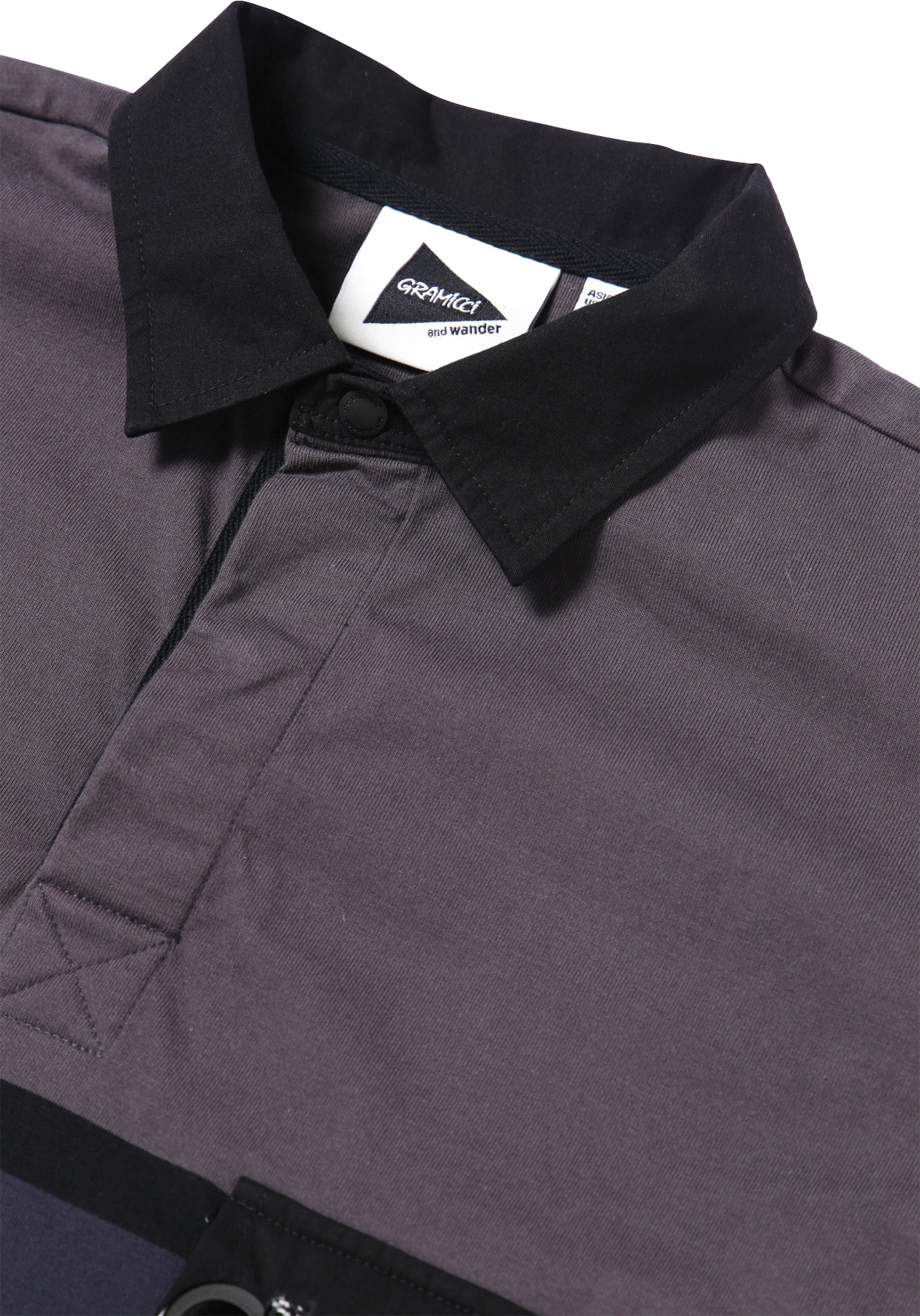 トップス GRAMICCI and wander TECH RUGBY SHIRT Gramicci - Gramicci X And Wander Tech Rugby Shirt | HBX