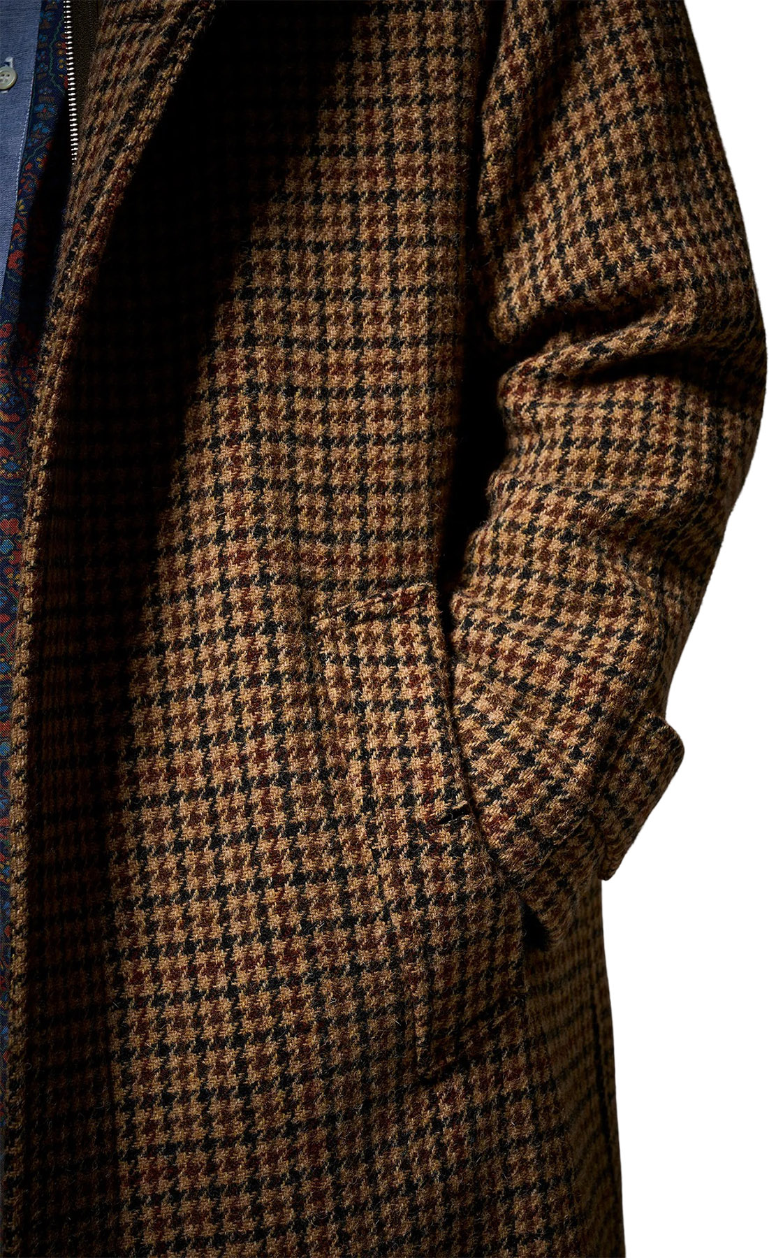 Gloverall Hynes Harris Tweed Coat - Men's | Altitude Sports