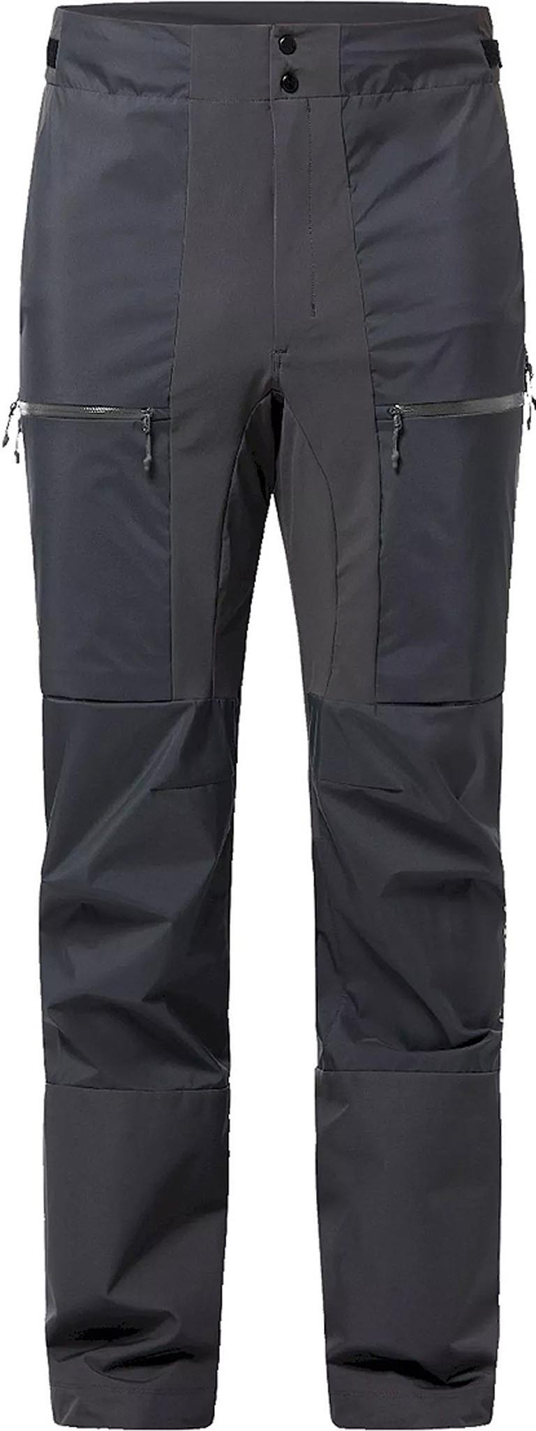 Pantalon De Pluie Forrester Gore-Tex Homme Taille L Noir Imperméable Jambes Zippées