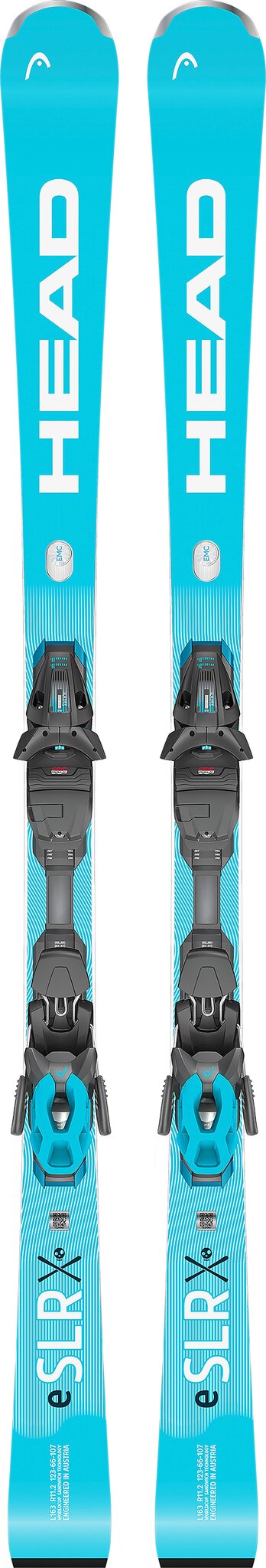 HEAD Worldcup Rebels e.SLR Skis with PR 11 GW Ski Bindings