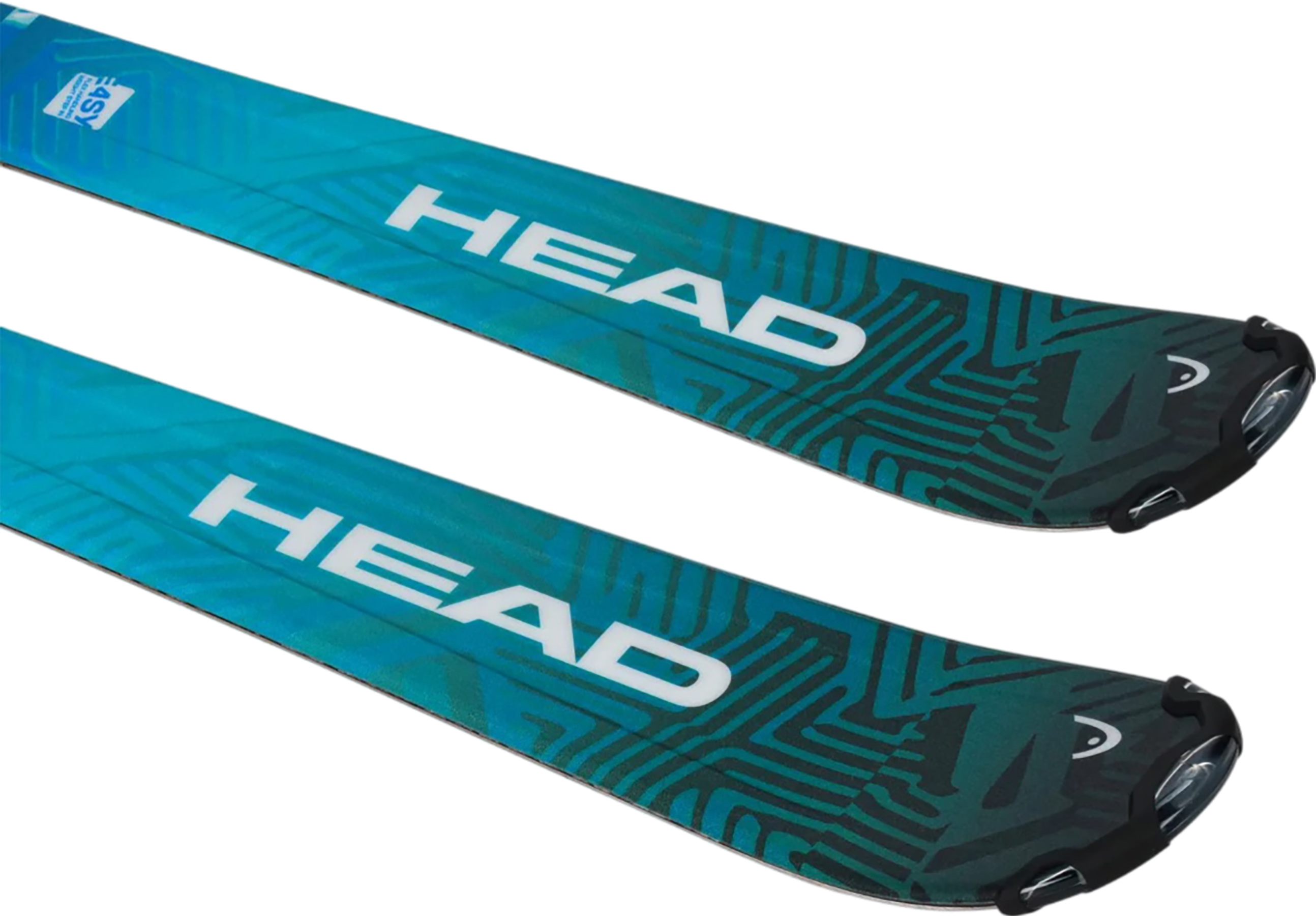 HEAD Monster Easy Skis with JRS 4.5 GW CA Ski Bindings - Junior