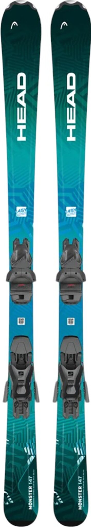 スキー HEAD MONSTER EASY HEAD Monster Easy Skis with JRS 4.5 GW CA Ski Bindings - Junior