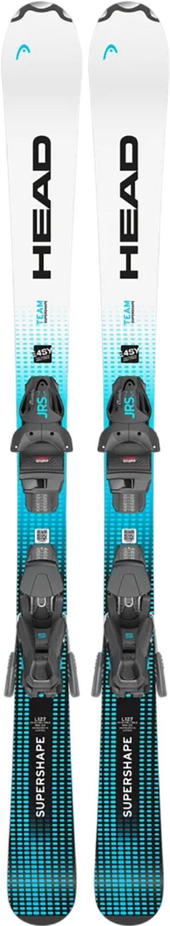 HEAD Supershape Team Easy Skis with JRS 7.5 GW CA Ski Bindings
