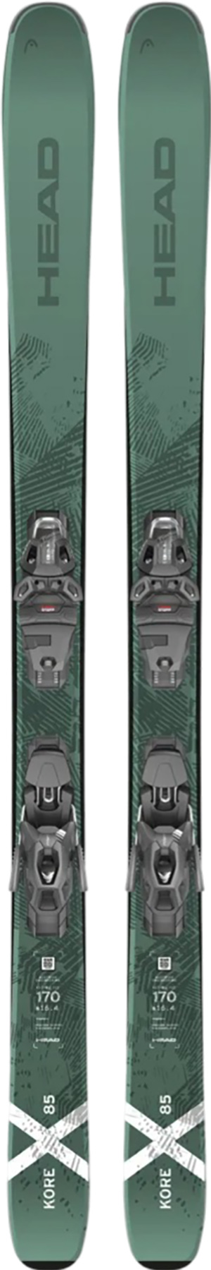 HEAD Kore X 85 Skis with PRW 11 GW Ski Bindings | Altitude Sports