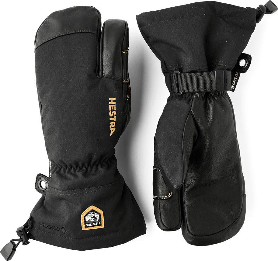 Hestra Sport Army Leather Gore-Tex - 3 Finger Gloves | Altitude Sports