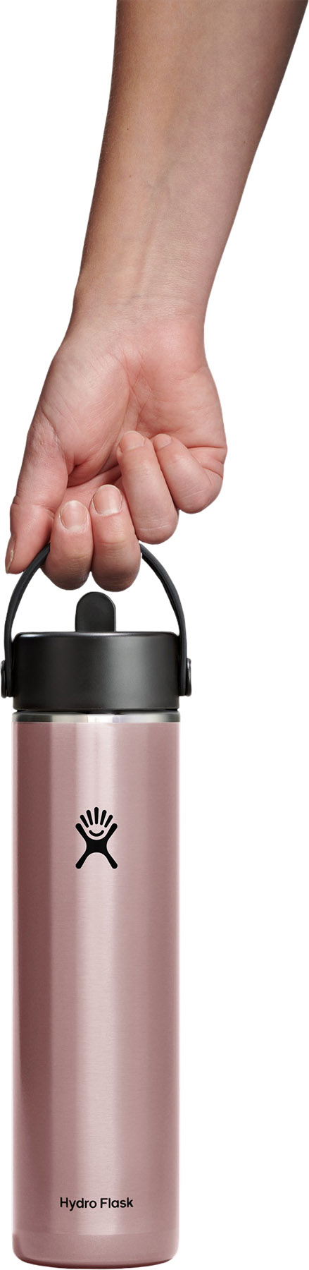 Bouteille d'eau légère à large goulot avec bouchon à paille Flex 24 oz Hydro Flask | Altitude Sports