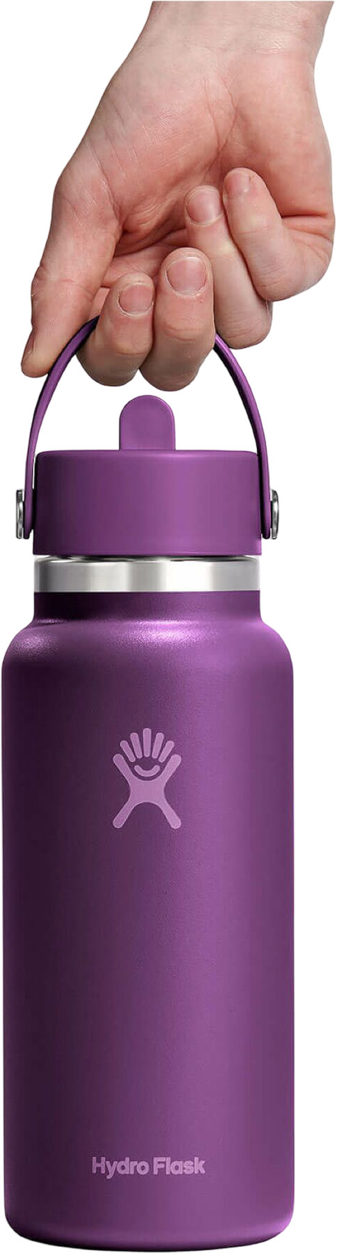 Hydro Flask Wide Mouth Water Bottle with Flex Straw Cap 945ml | The Last  Hunt