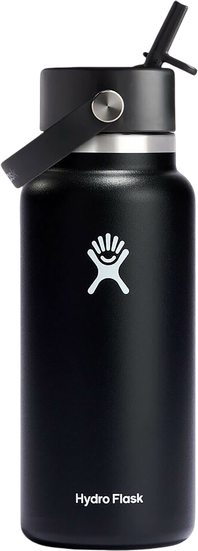 Bouteille Isotherme Hydro Flask 32 Oz - Blanc, Acier Inoxydable, Bouchon Paille