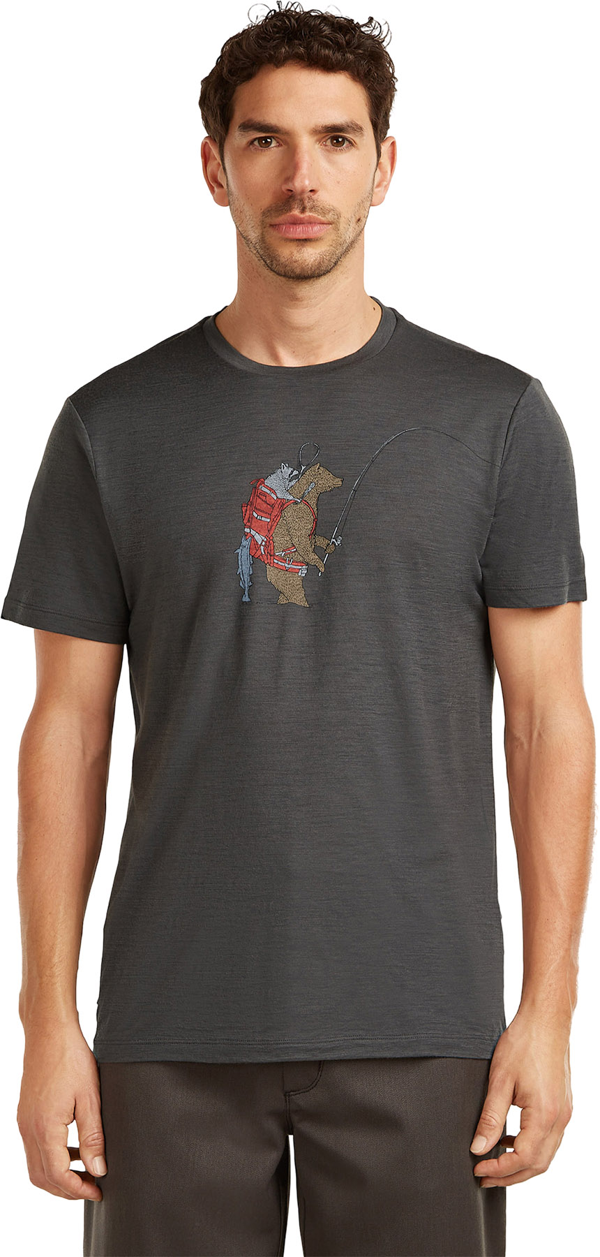icebreaker Merino 150 Tech Lite Bear Catch Long Sleeve T-Shirt