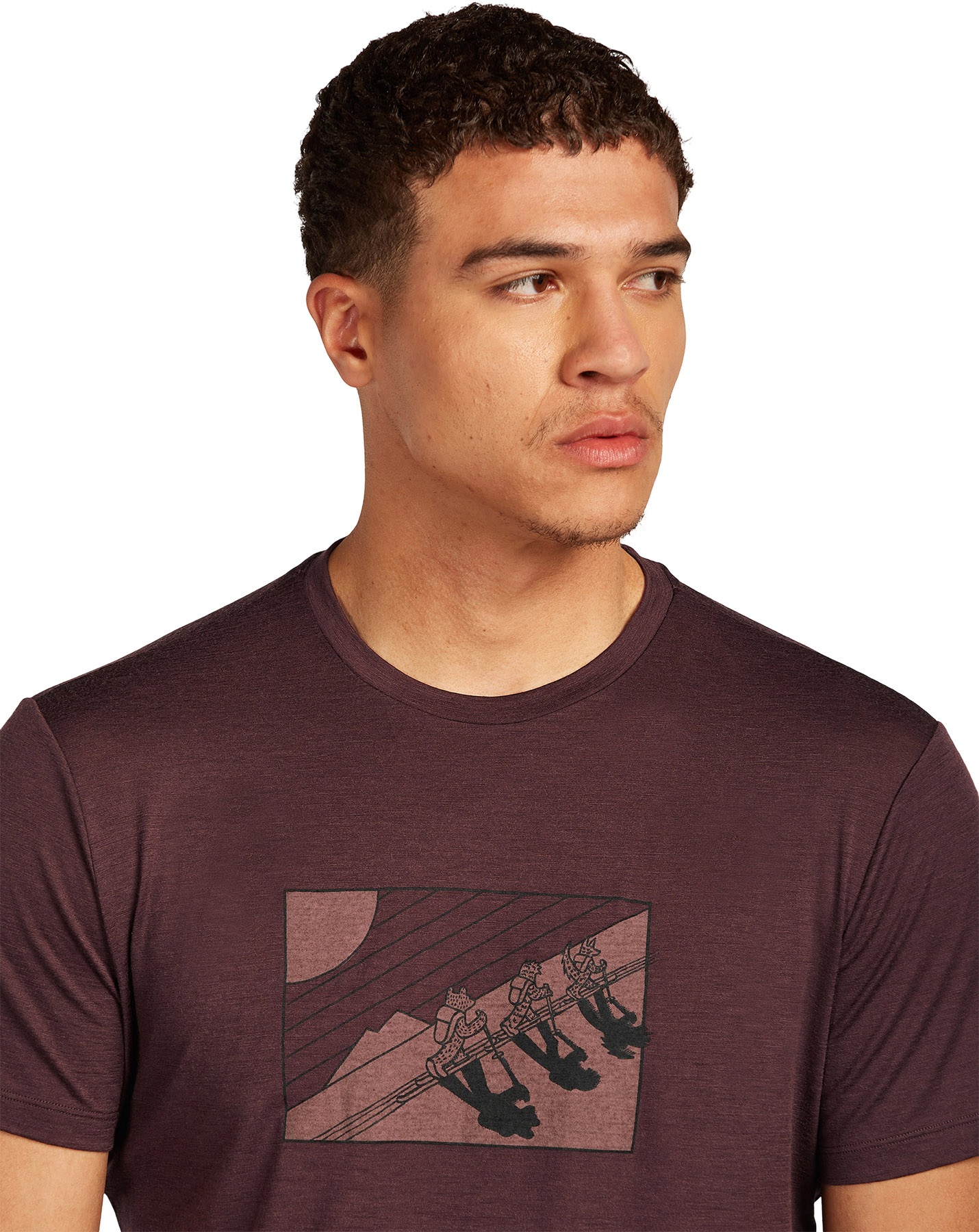 icebreaker Merino 150 Tech Lite In The Wild Short Sleeve T-Shirt