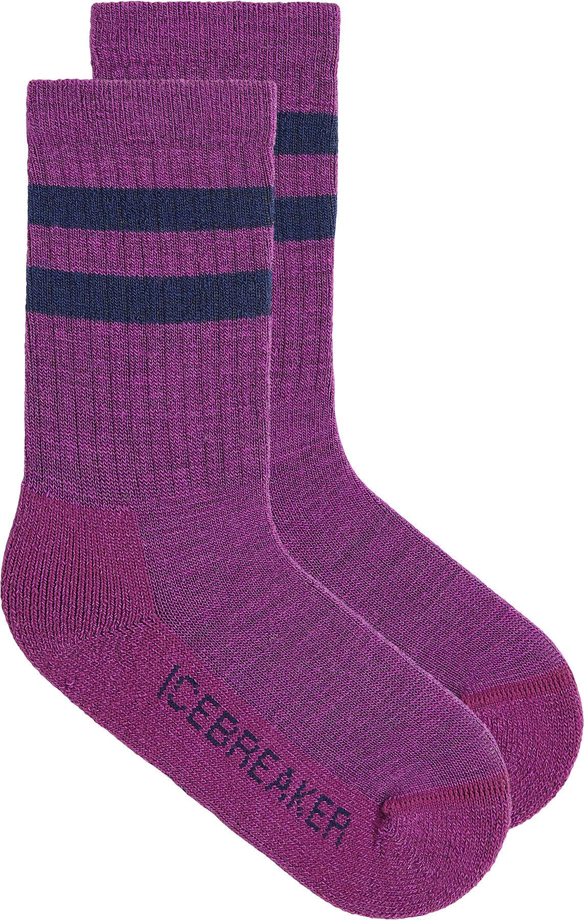 Chaussettes SMARTWOOL Wintersport FC Stripe OTC - Taille L - Pour Enfants - Violet - Neuf